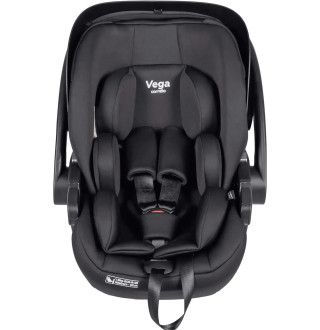 Автокрісло+база Carrello Vega CRL-14101/2 Absolute Black i-Size 40-87см ISOFIX з обертанням
