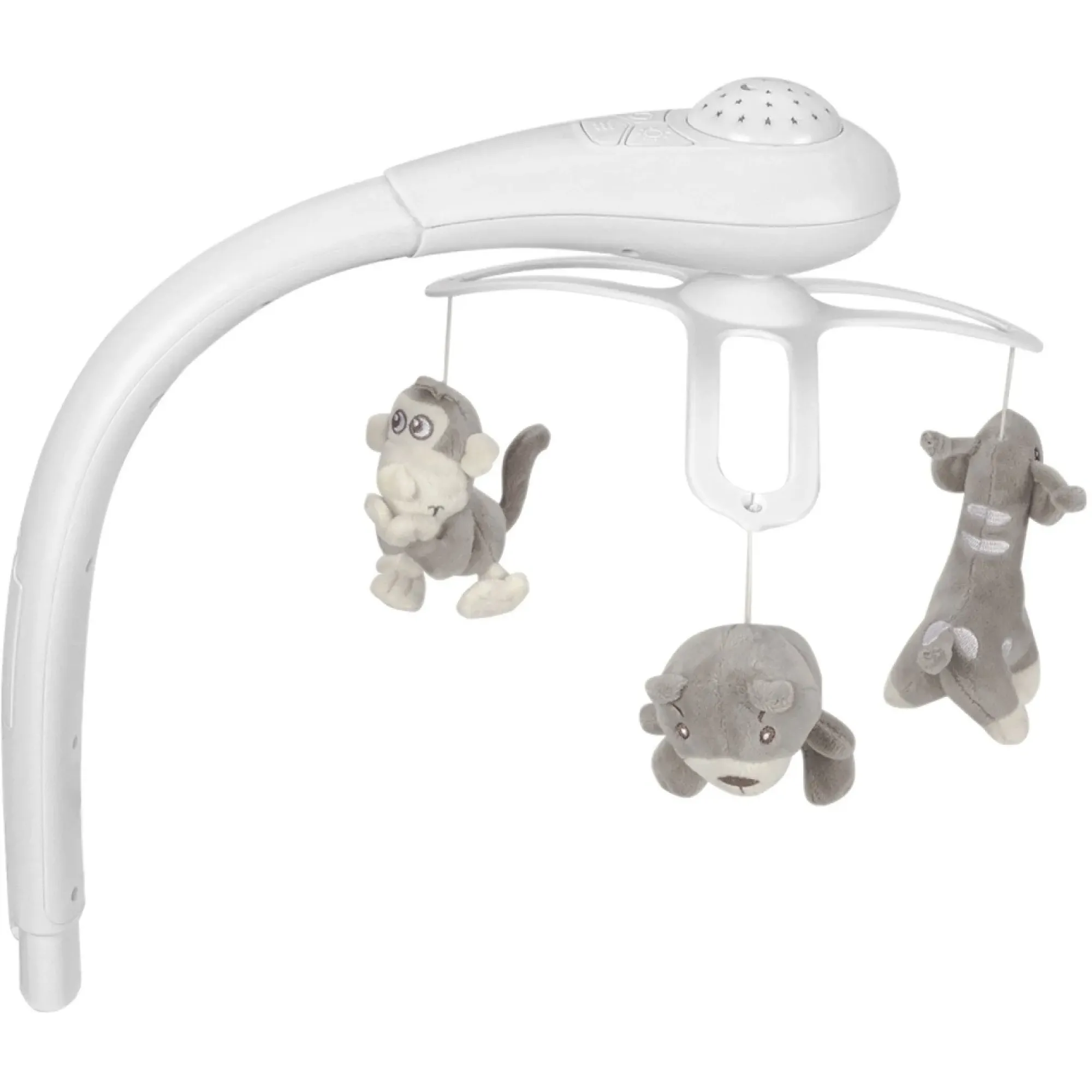 Приставне ліжечко-гойдалка Carrello Bloom CRL-10304 Anchor Grey