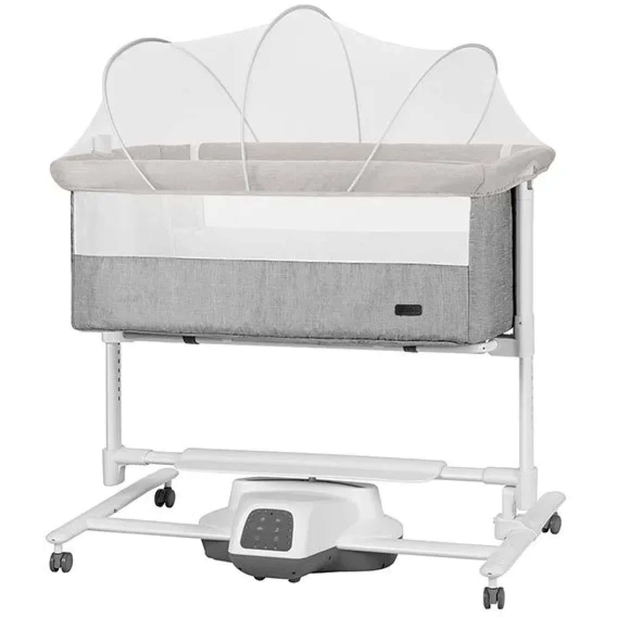 Приставне ліжечко-гойдалка Carrello Bloom CRL-10304 Anchor Grey