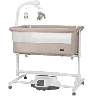 Приставне ліжечко-гойдалка Carrello Bloom CRL-10304 Cream Beige