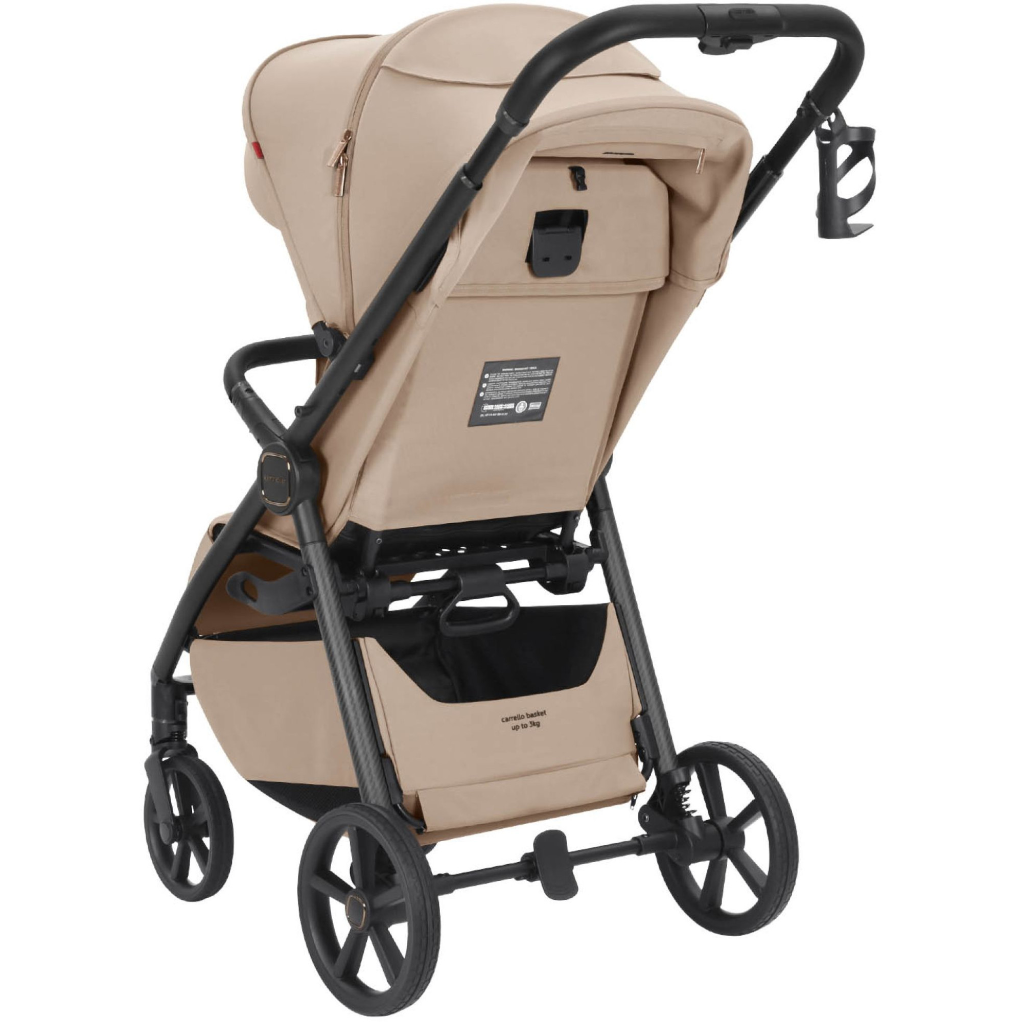 Прогулянкова коляска Carrello Bravo Carbon CRL-5530 Deep Black