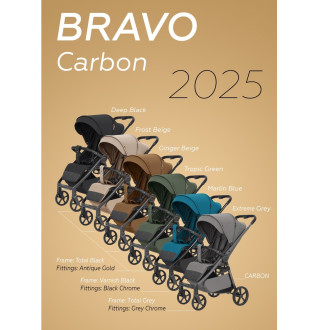 Прогулянкова коляска Carrello Bravo Carbon CRL-5530 Deep Black