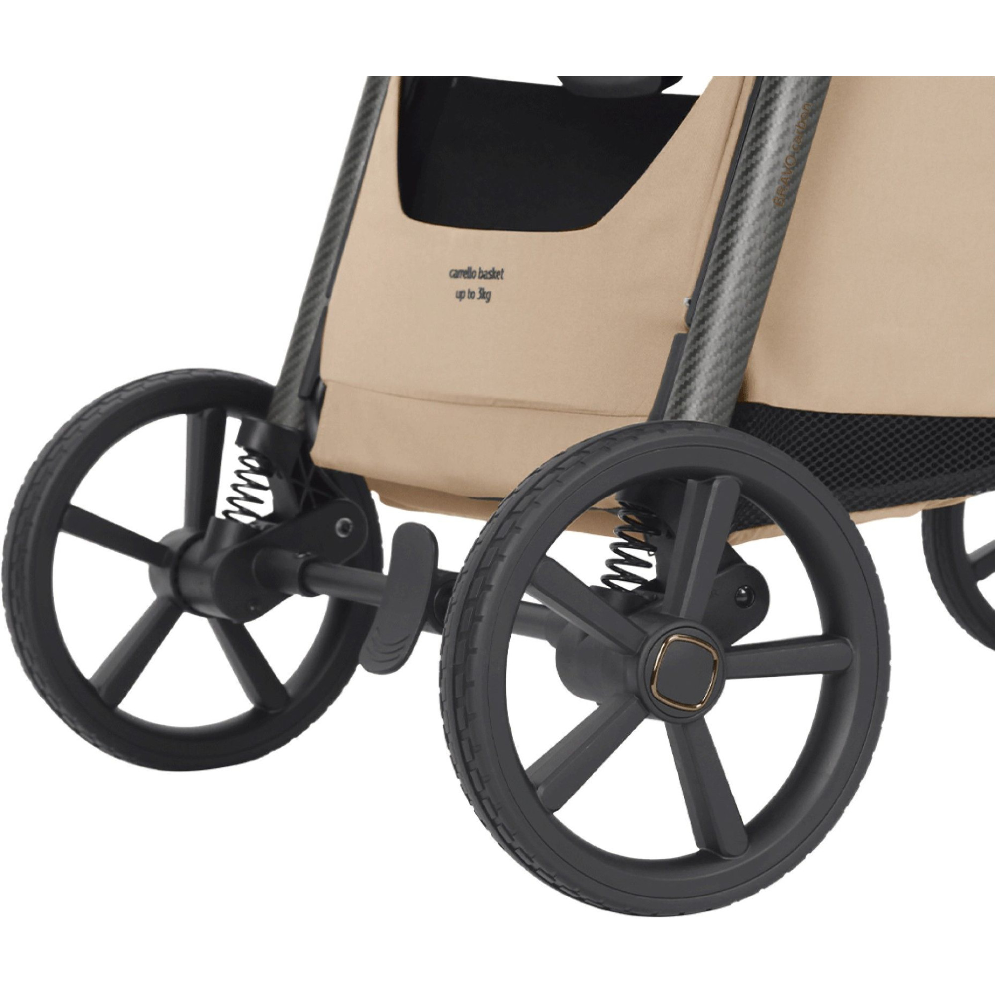 Прогулянкова коляска Carrello Bravo Carbon CRL-5530 Deep Black
