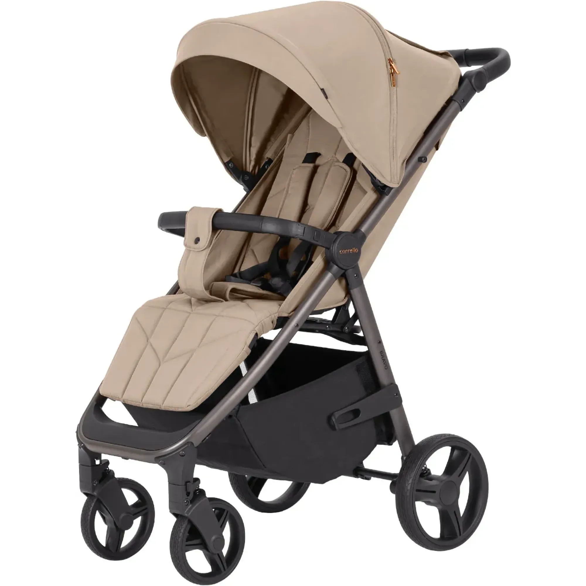 Прогулянкова коляска Carrello Bravo CRL-8512PU Apricot Beige