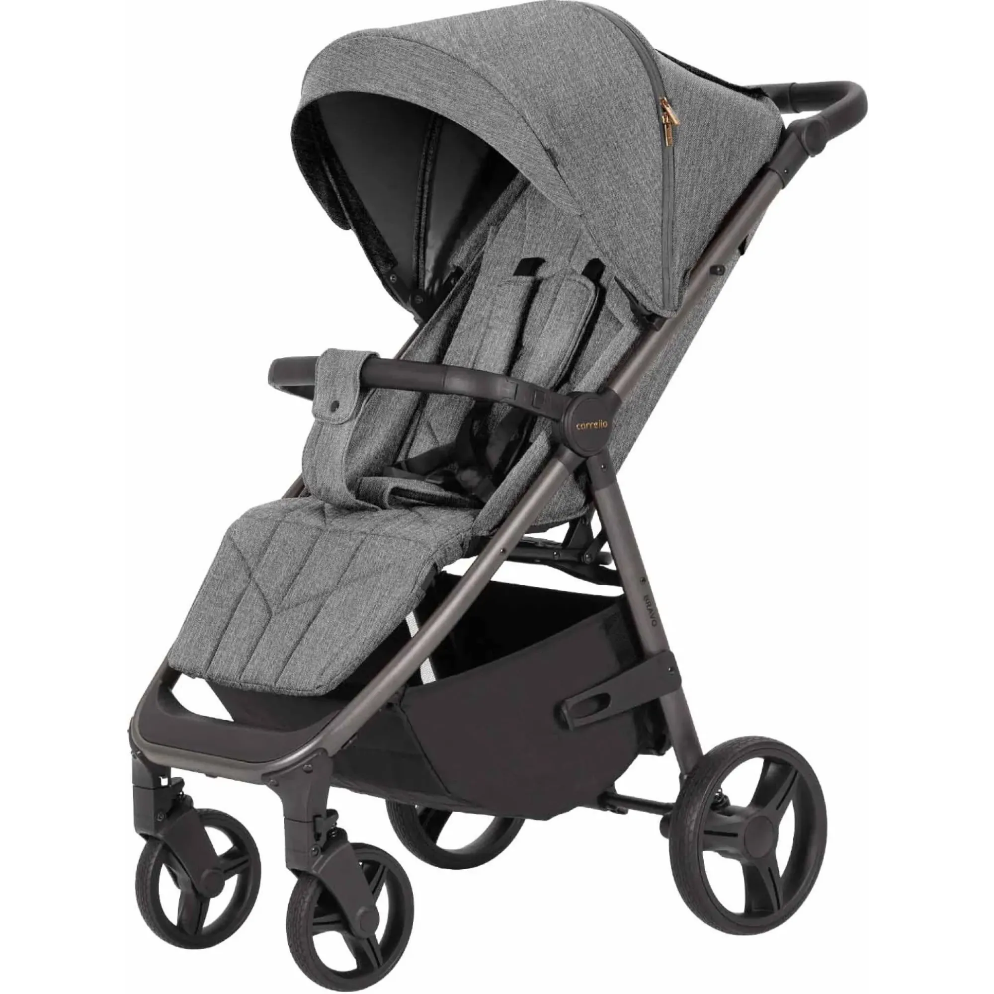 Прогулянкова коляска Carrello Bravo CRL-8512PU Metal Grey