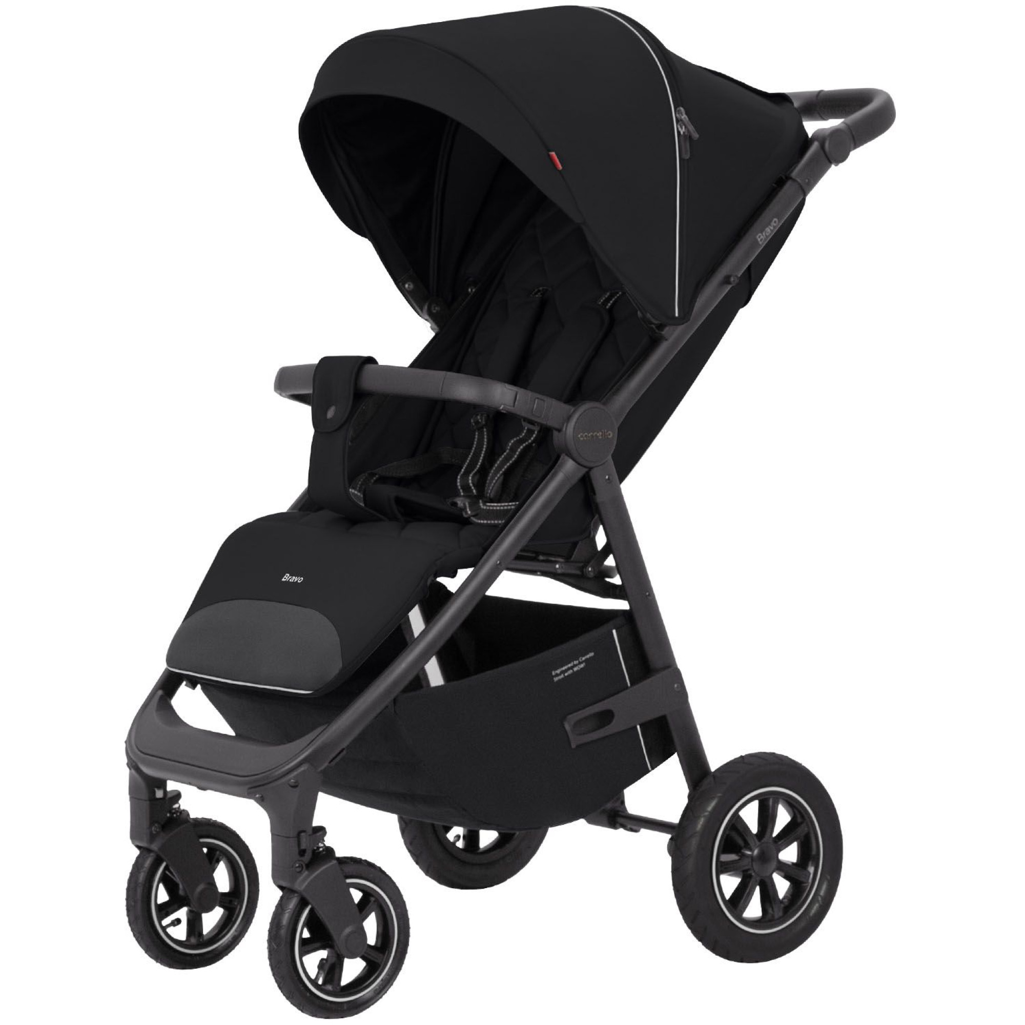 Прогулянкова коляска Carrello Bravo Air CRL-5512 Pure Black NF
