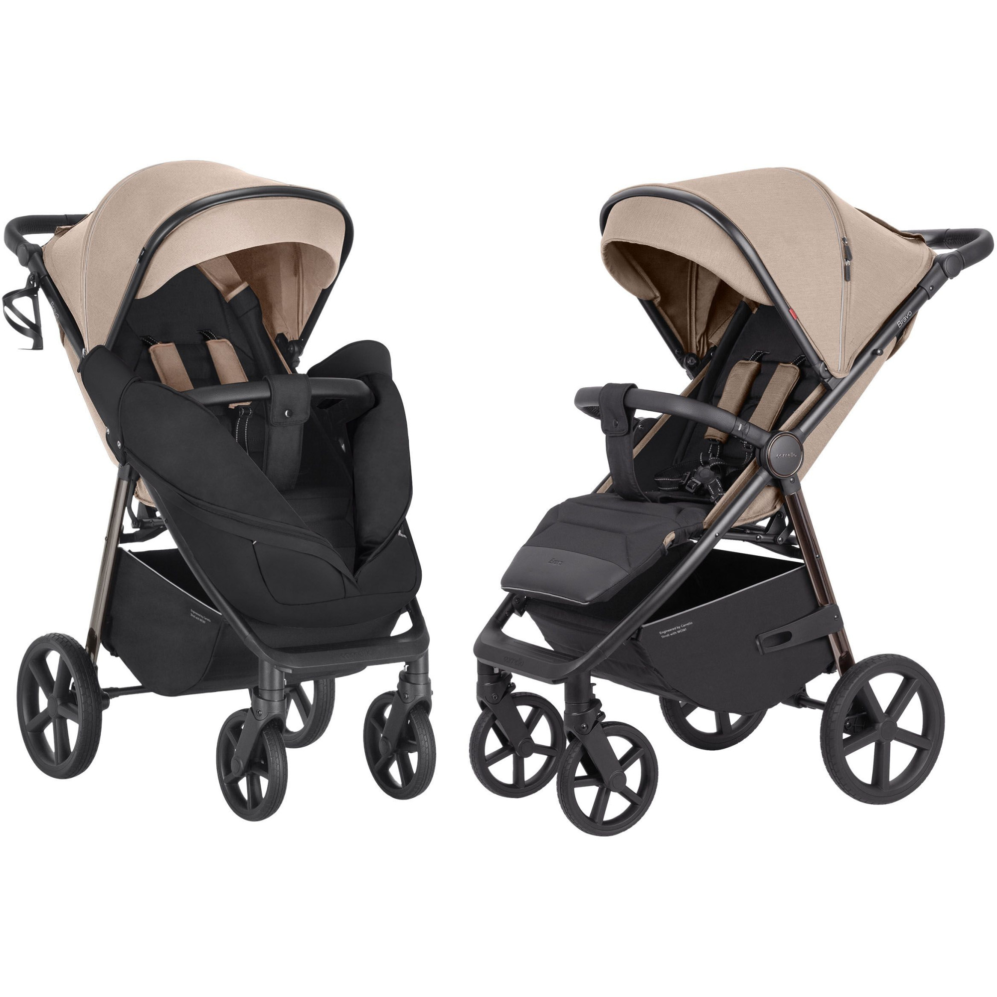 Прогулянкова коляска Carrello Bravo Plus 2024 CRL-5515 Ivory Beige