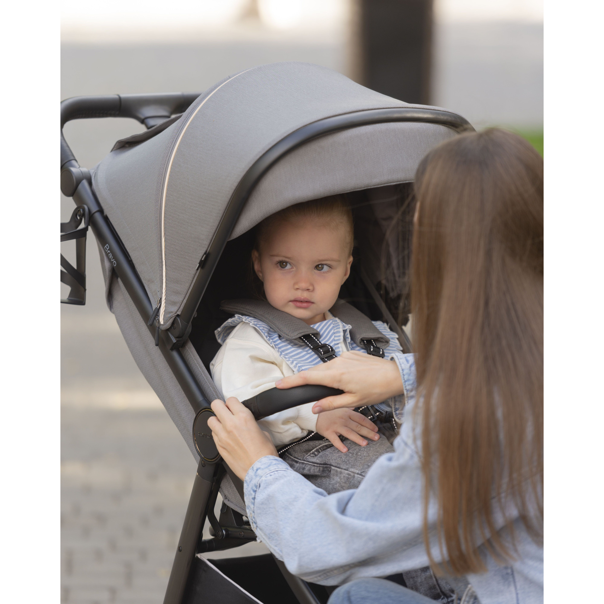 Прогулянкова коляска Carrello Bravo Plus 2024 CRL-5515 Tango Orange NF
