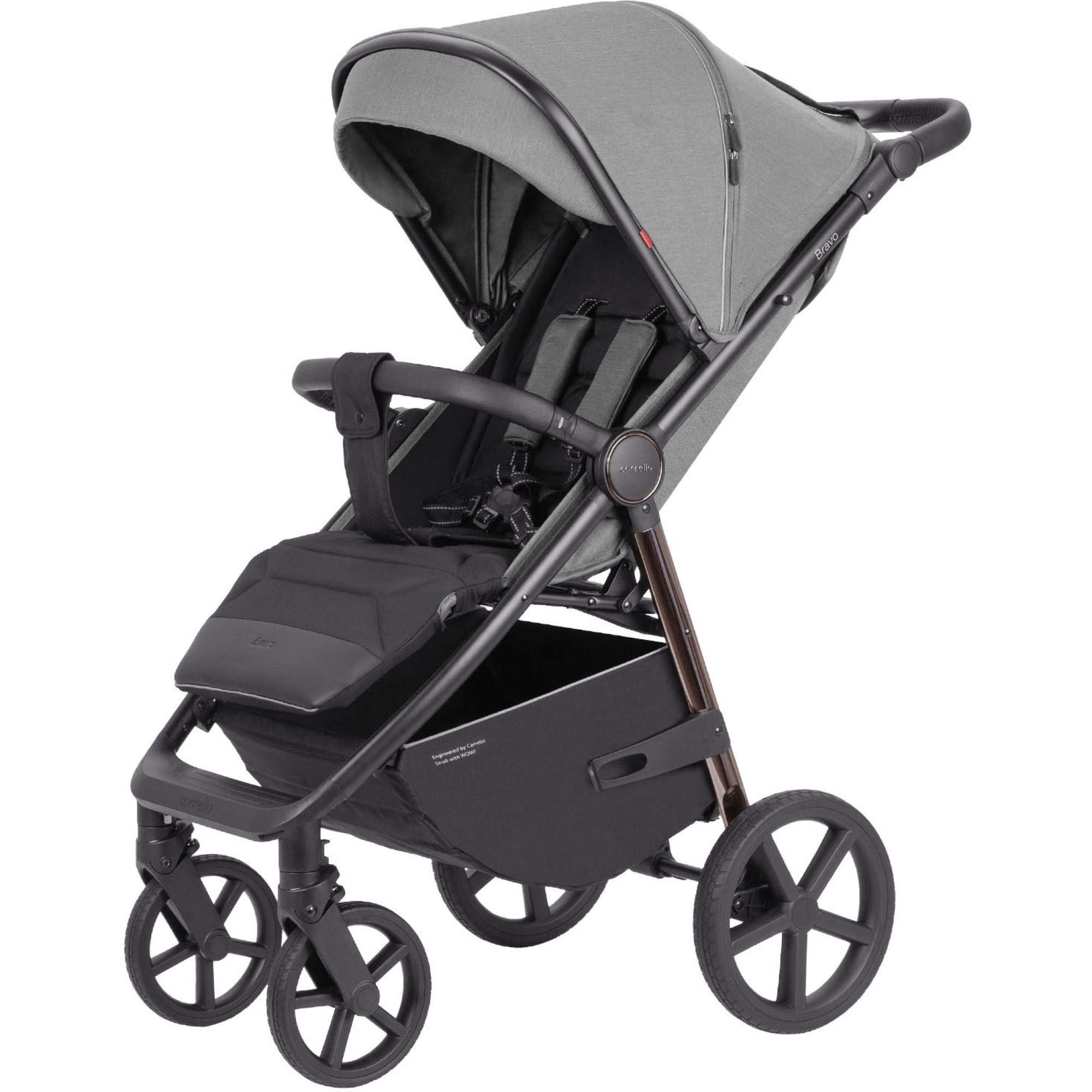 Прогулянкова коляска Carrello Bravo Plus 2024 CRL-5515 Mist Grey BF