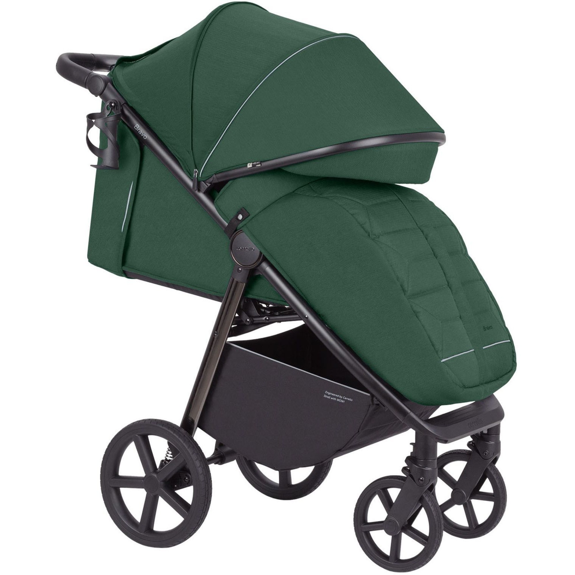 Прогулянкова коляска Carrello Bravo Plus 2024 CRL-5515 Palm Green NF