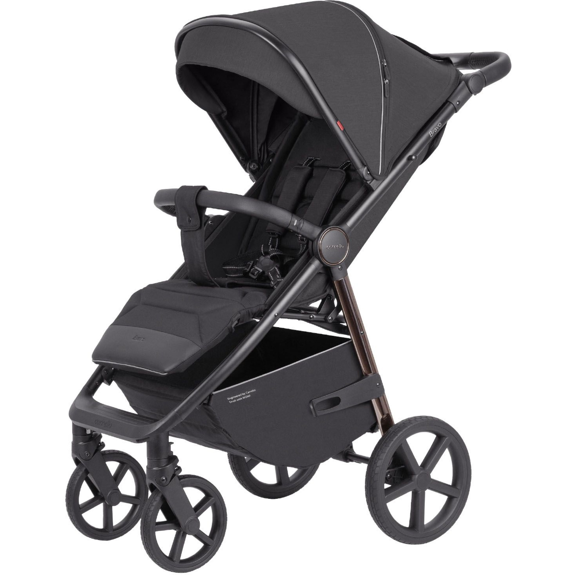 Прогулянкова коляска Carrello Bravo Plus 2024 CRL-5515 Storm Grey BF
