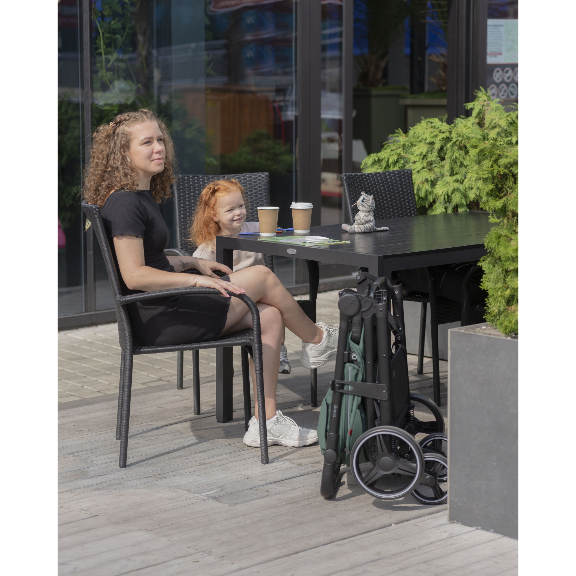 Прогулянкова коляска Carrello Bravo CRL-8512 BF Amber Orange
