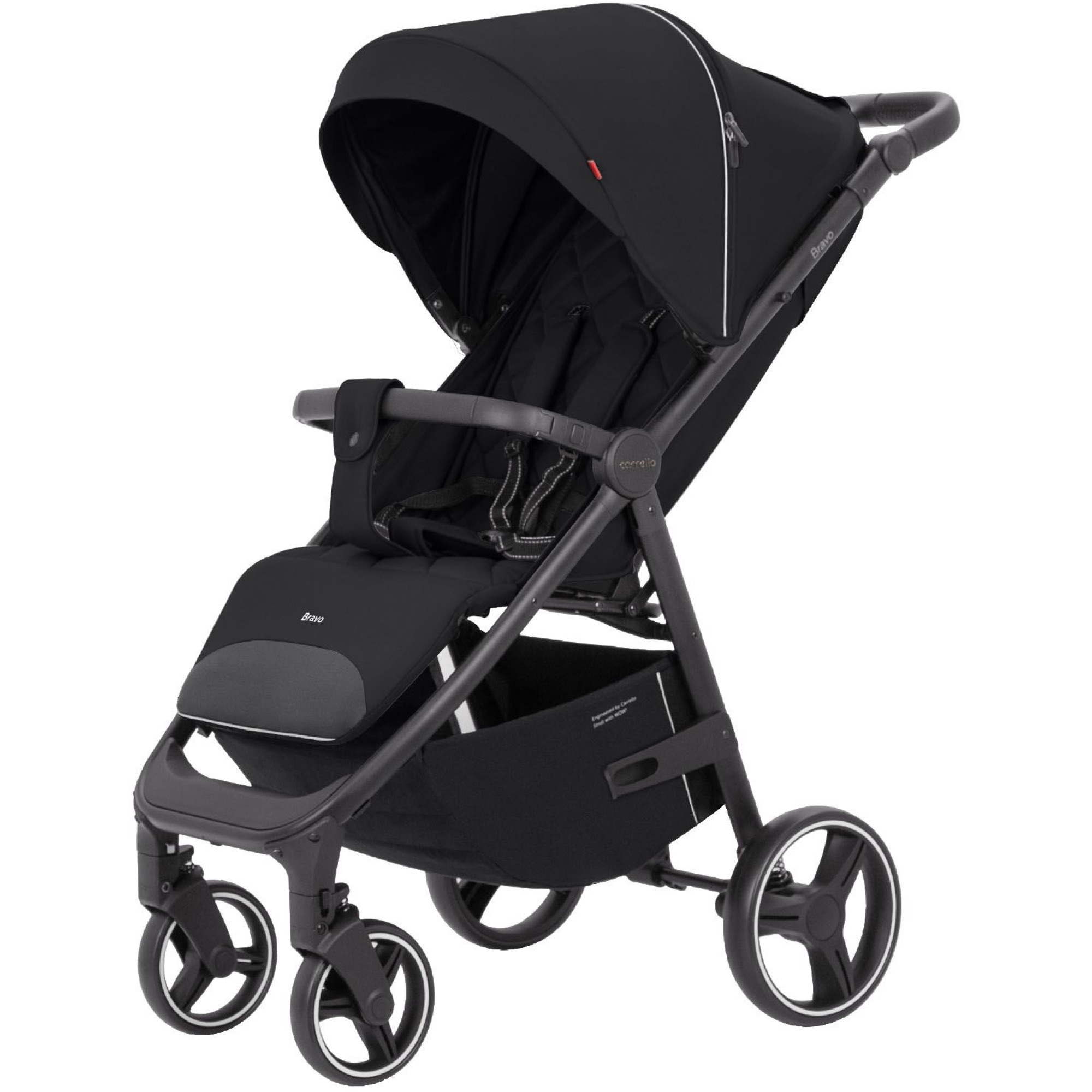 Прогулянкова коляска Carrello Bravo CRL-8512 BF Pure Black