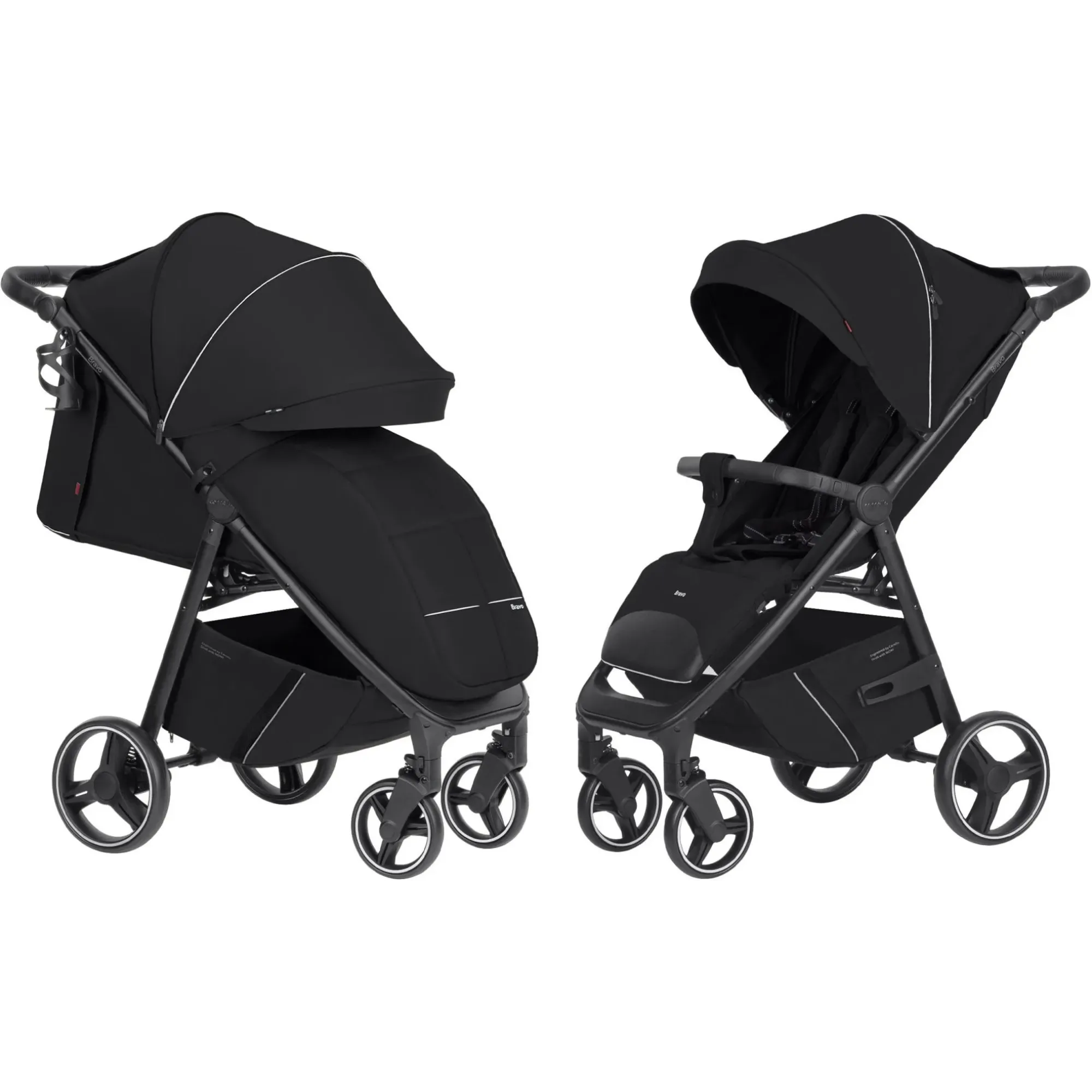 Прогулянкова коляска Carrello Bravo CRL-8512 Pure Black