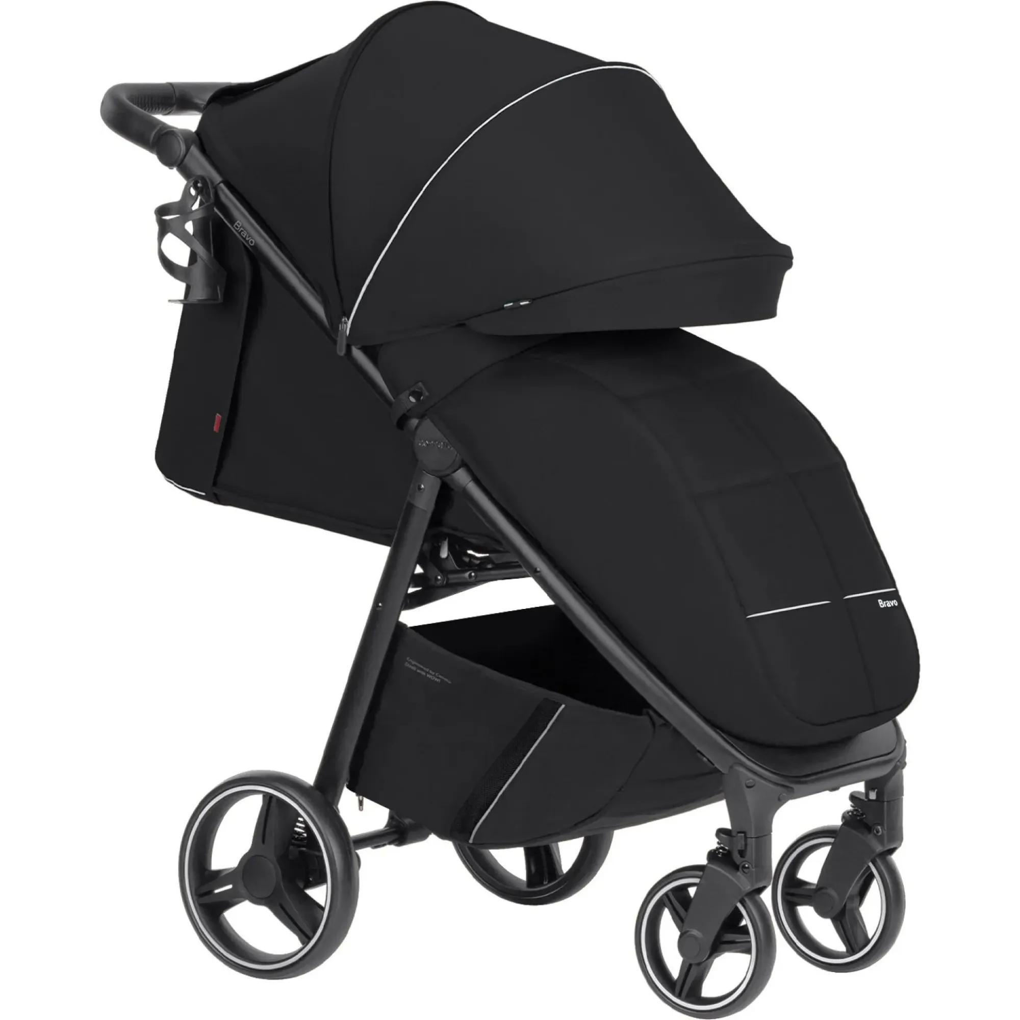 Прогулянкова коляска Carrello Bravo CRL-8512 Pure Black