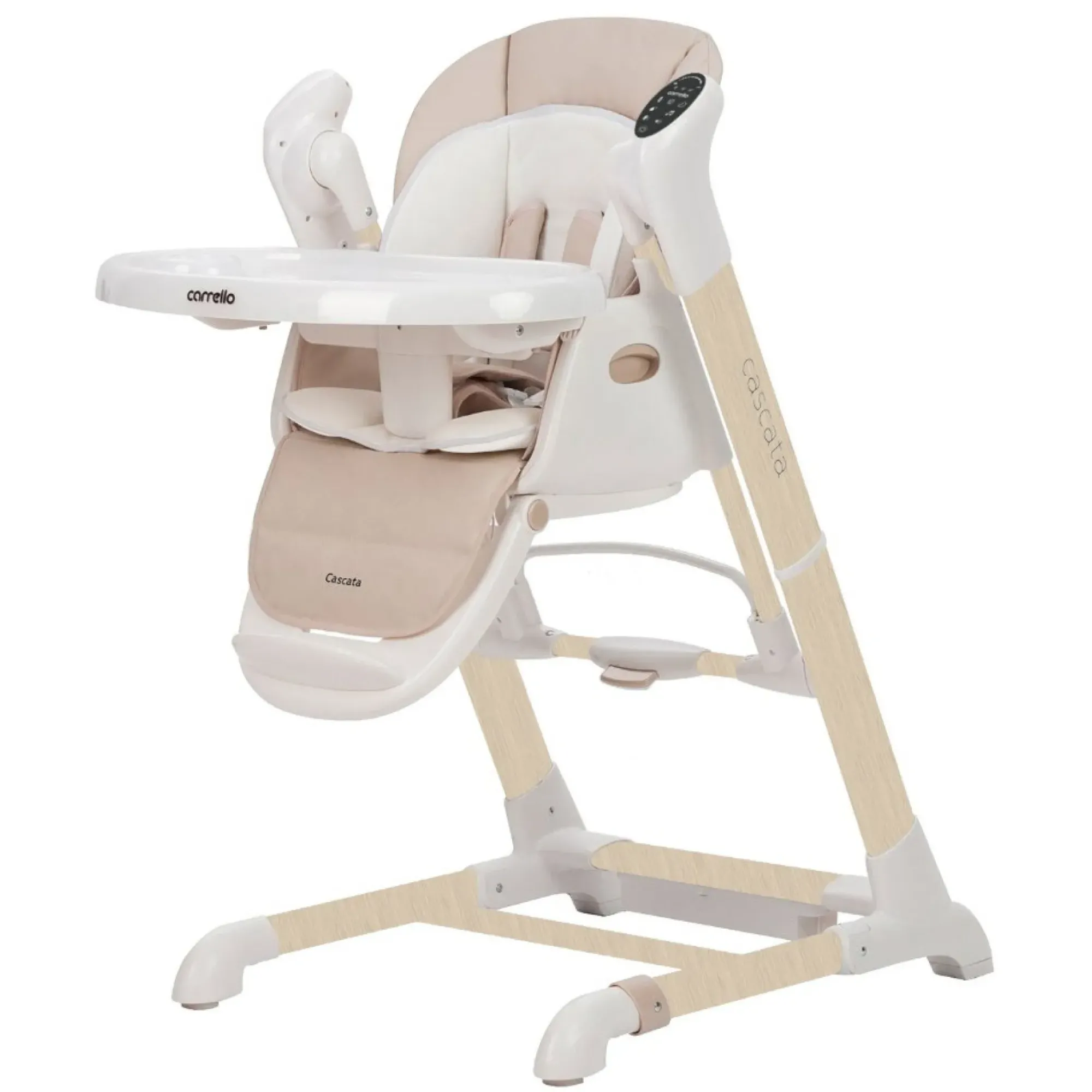 Стілець-гойдалка Carrello Cascata CRL-10303 Cream Beige Wooden