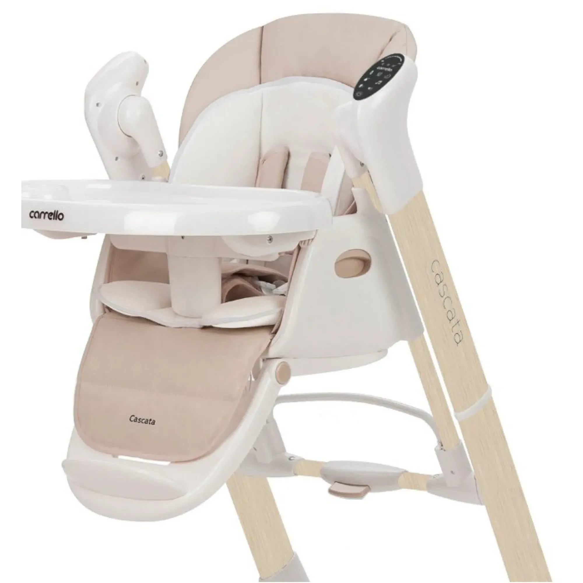 Стілець-гойдалка Carrello Cascata CRL-10303 Cream Beige Wooden