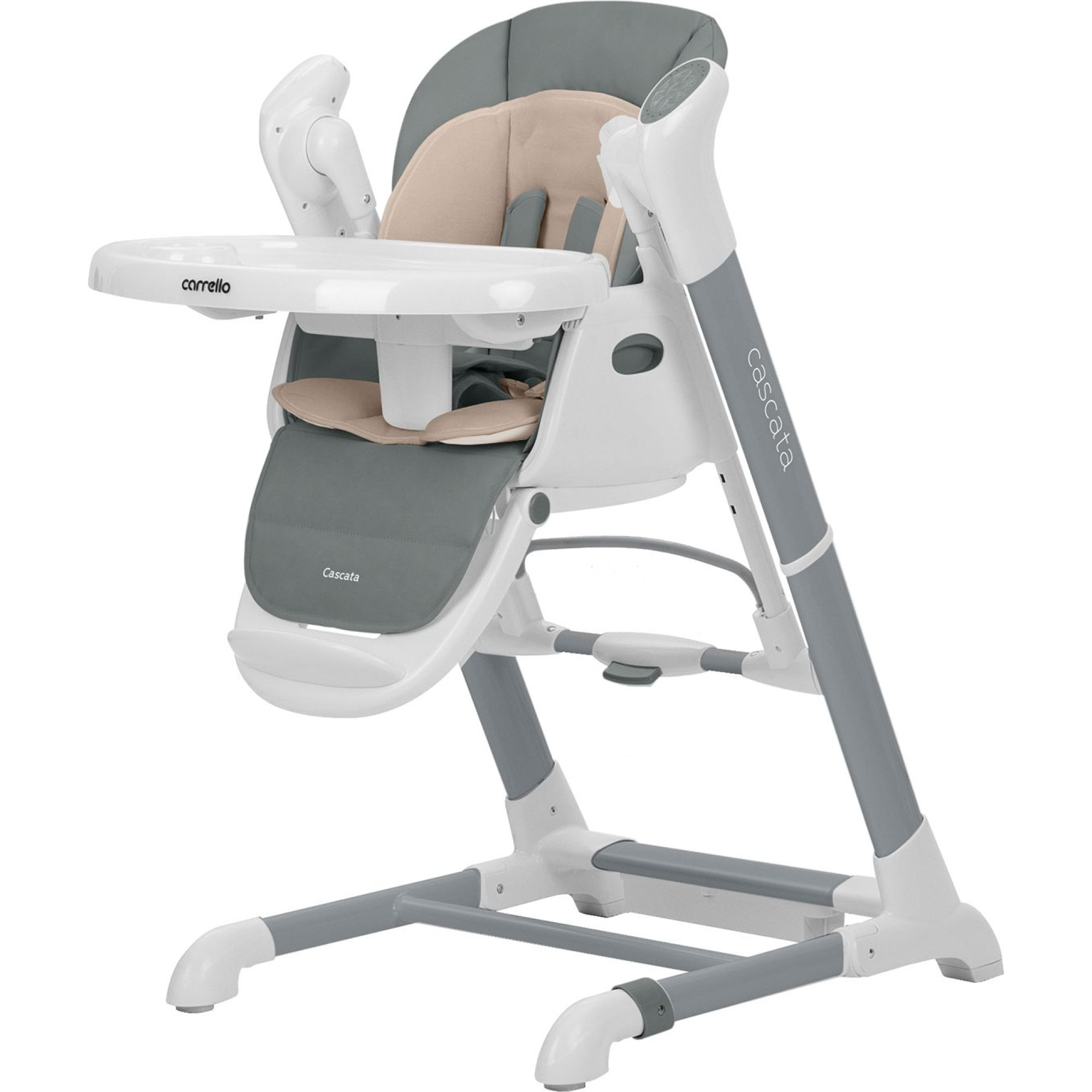 Стілець-гойдалка Carrello Cascata CRL-10303/1 Space Grey