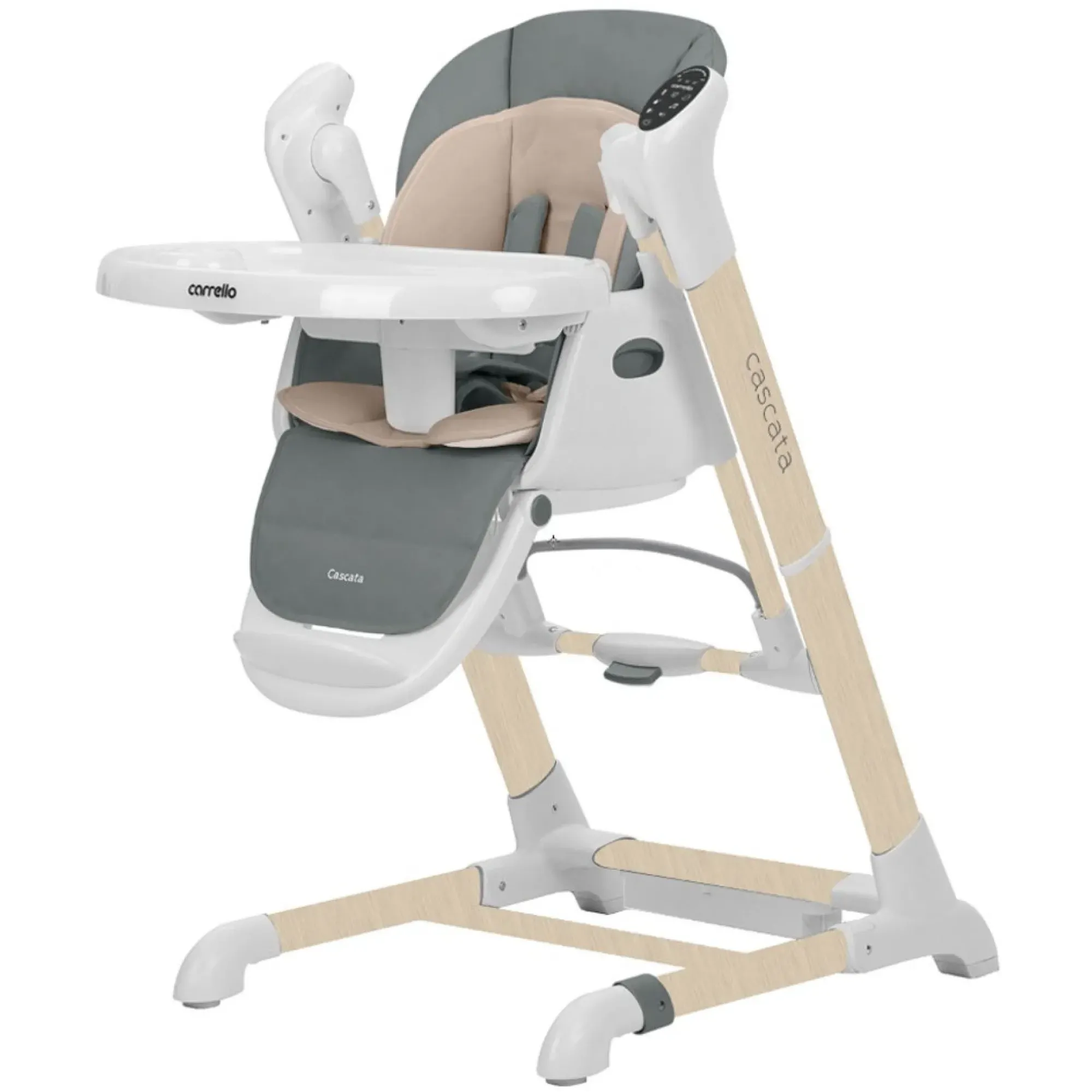 Стілець-гойдалка Carrello Cascata CRL-10303 Space Grey Wooden