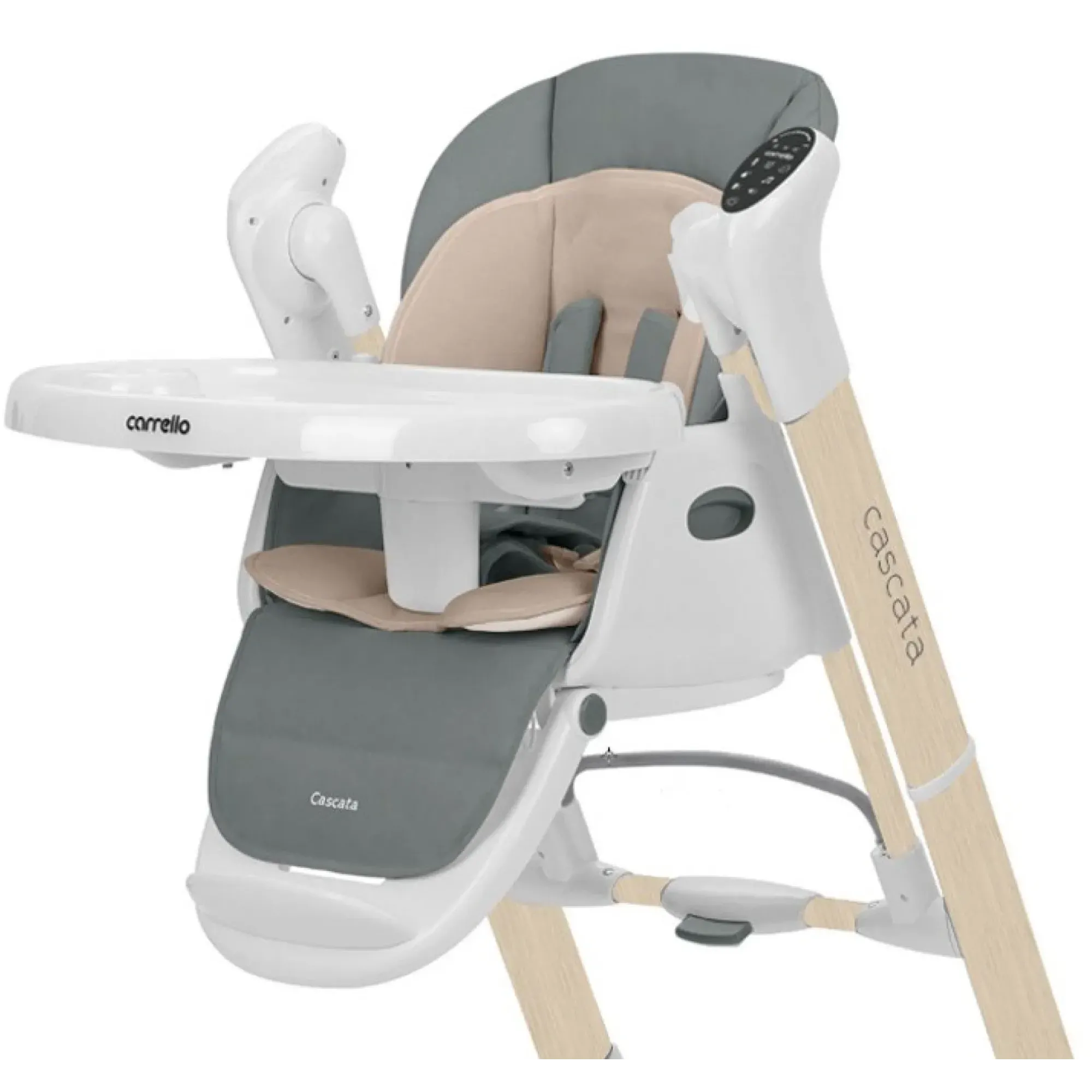 Стілець-гойдалка Carrello Cascata CRL-10303 Space Grey Wooden