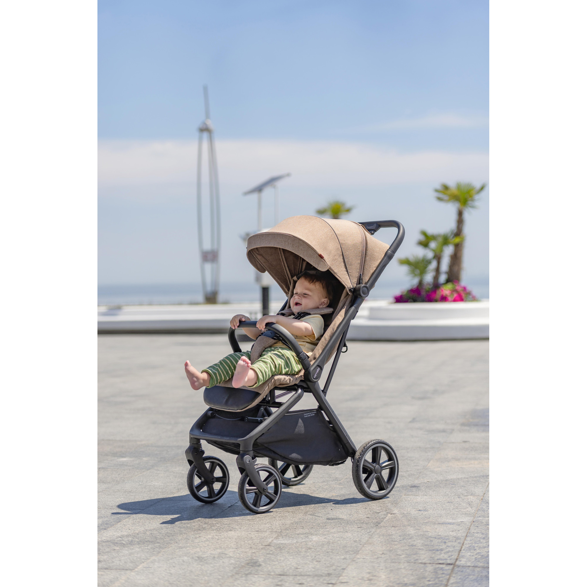 Прогулянкова коляска Carrello Corsa CRL-5518 Peach Beige