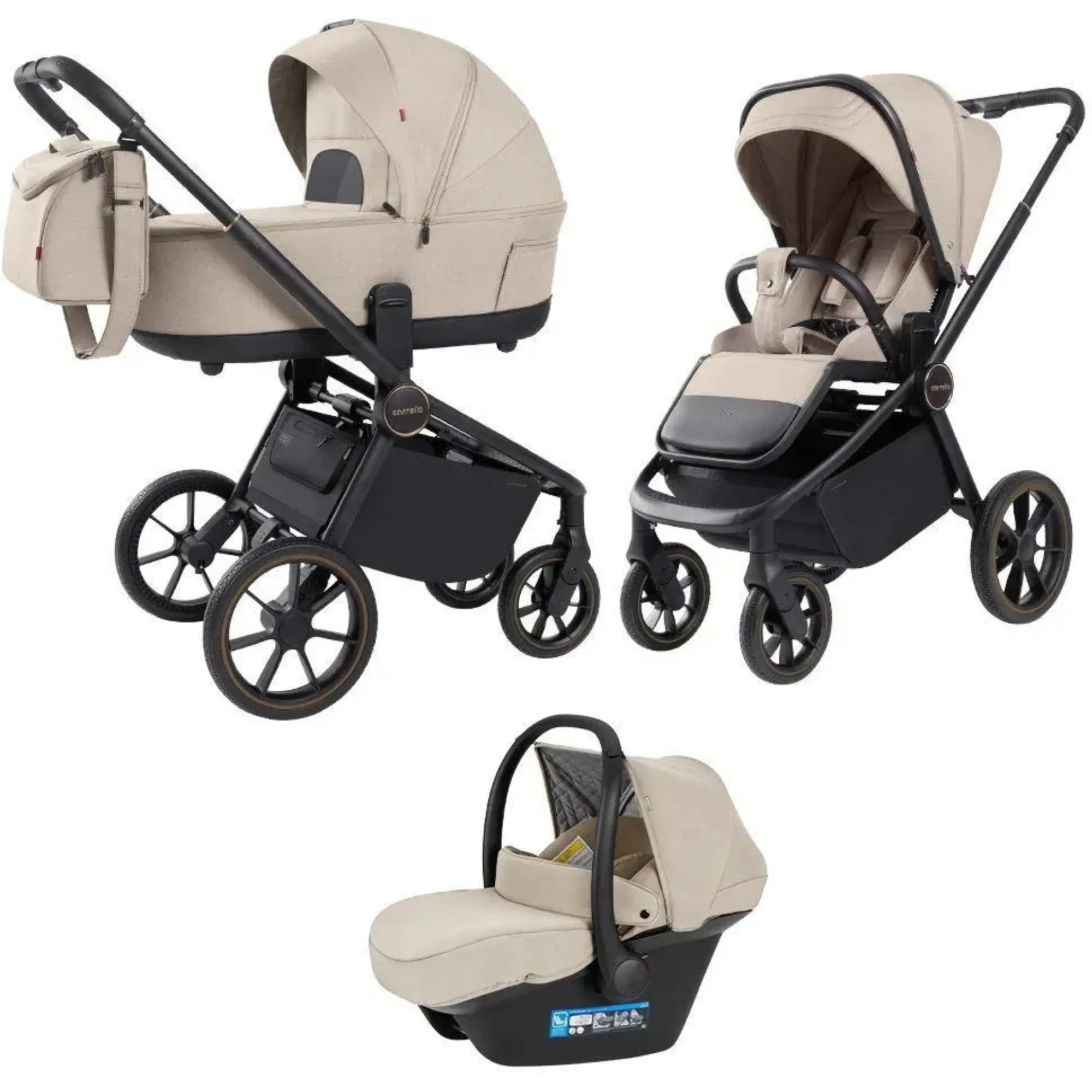 Коляска 3в1 Carrello Epica CRL-8511 Almond Beige