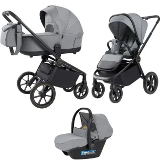 Коляска 3в1 Carrello Epica CRL-8511 Silver Grey