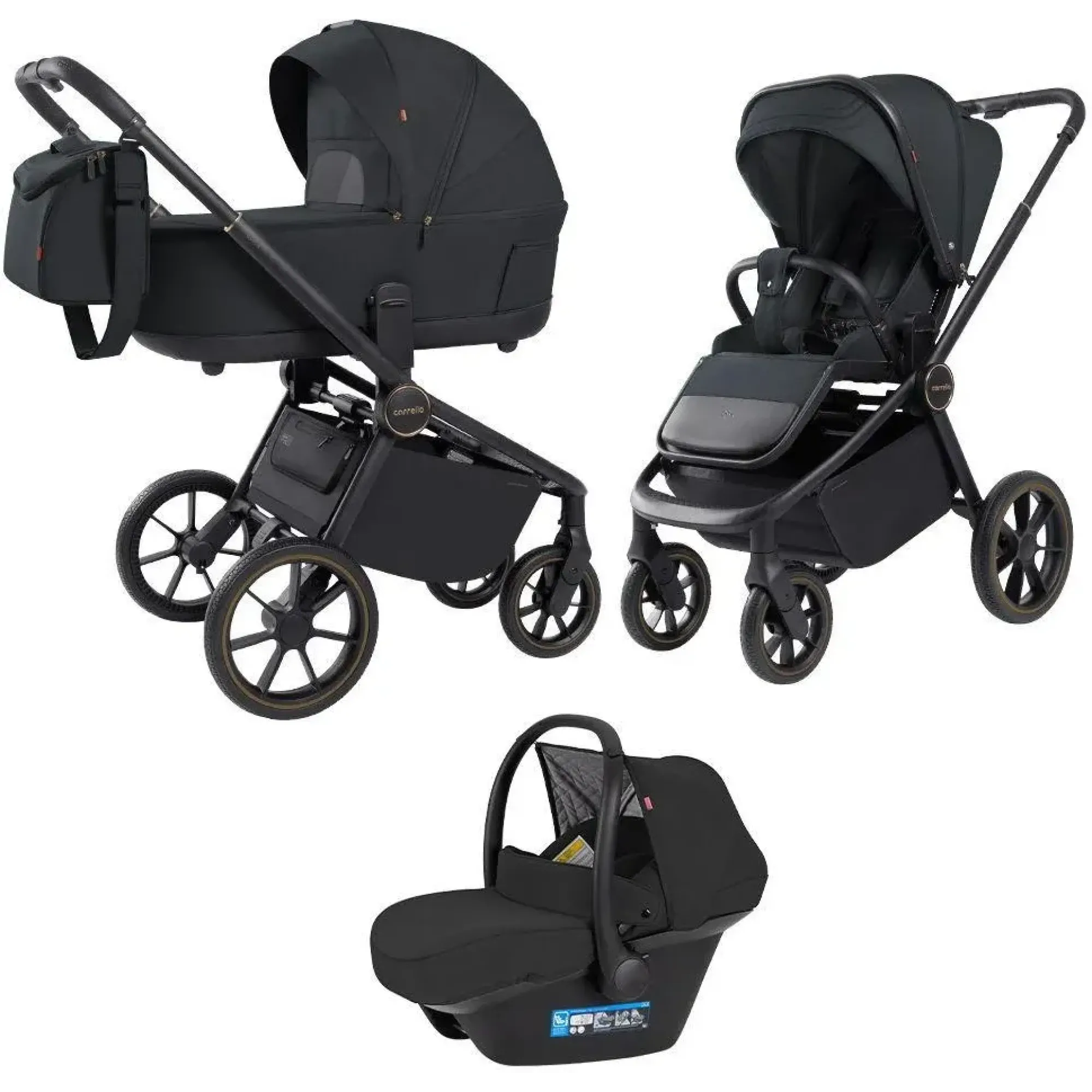 Коляска 3в1 Carrello Epica CRL-8511 Space Black