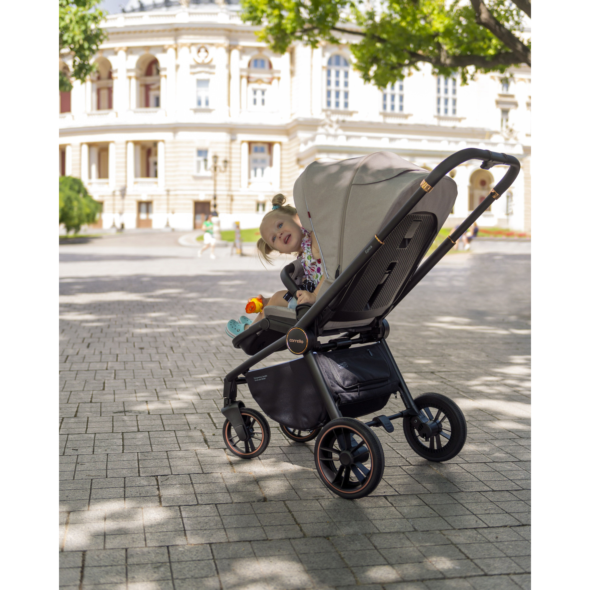 Коляска 2в1 Carrello Epica CRL-8510 Silver Grey