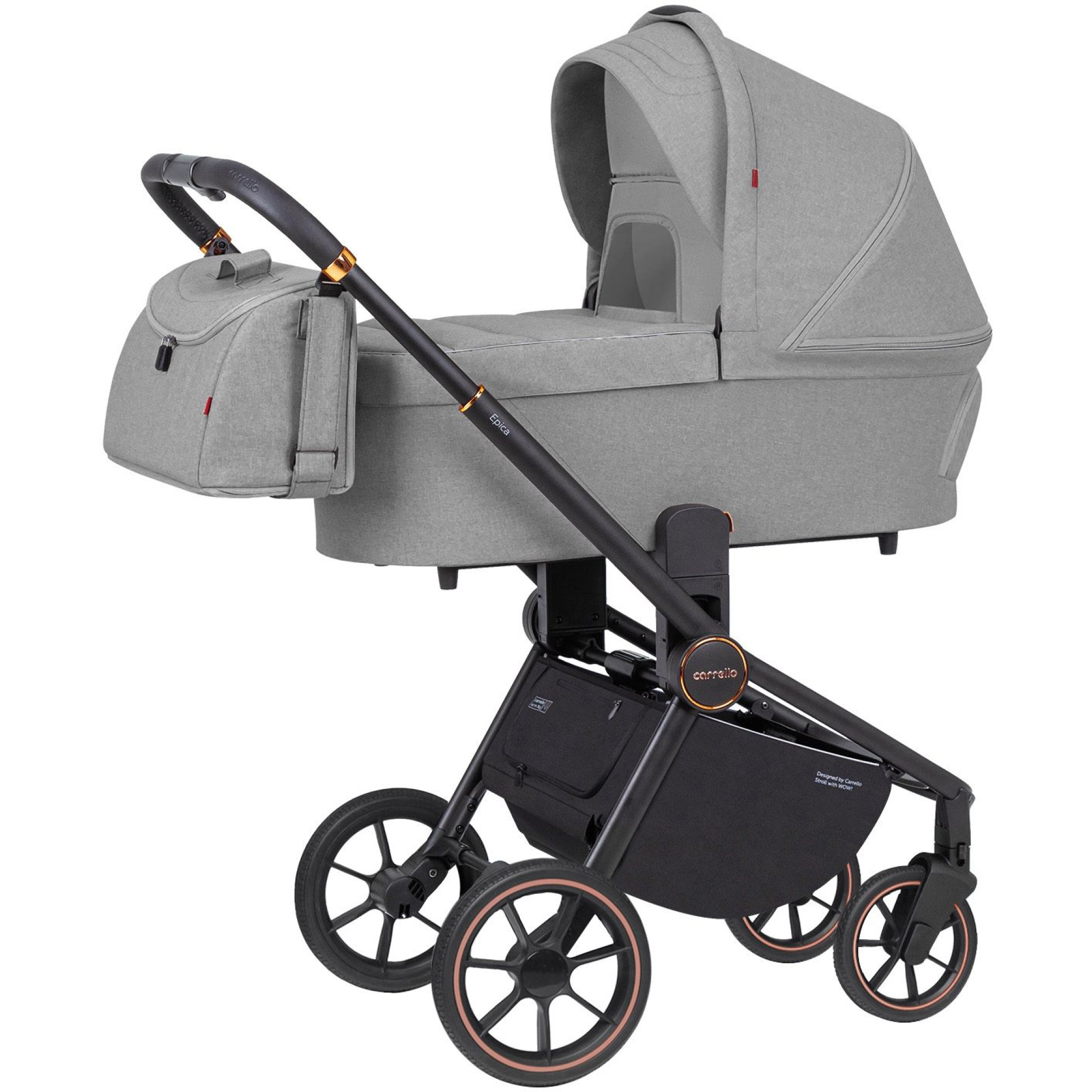 Коляска 2в1 Carrello Epica CRL-8510 Silver Grey