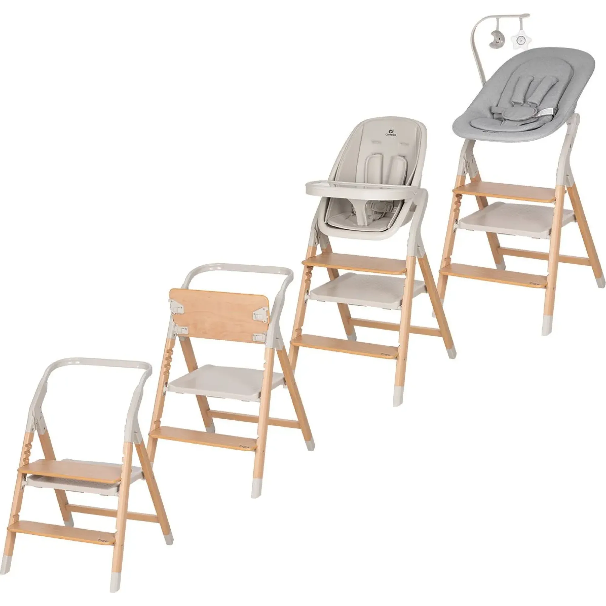 Стілець для годування Carrello Ergo CRL-16701 Linen Beige