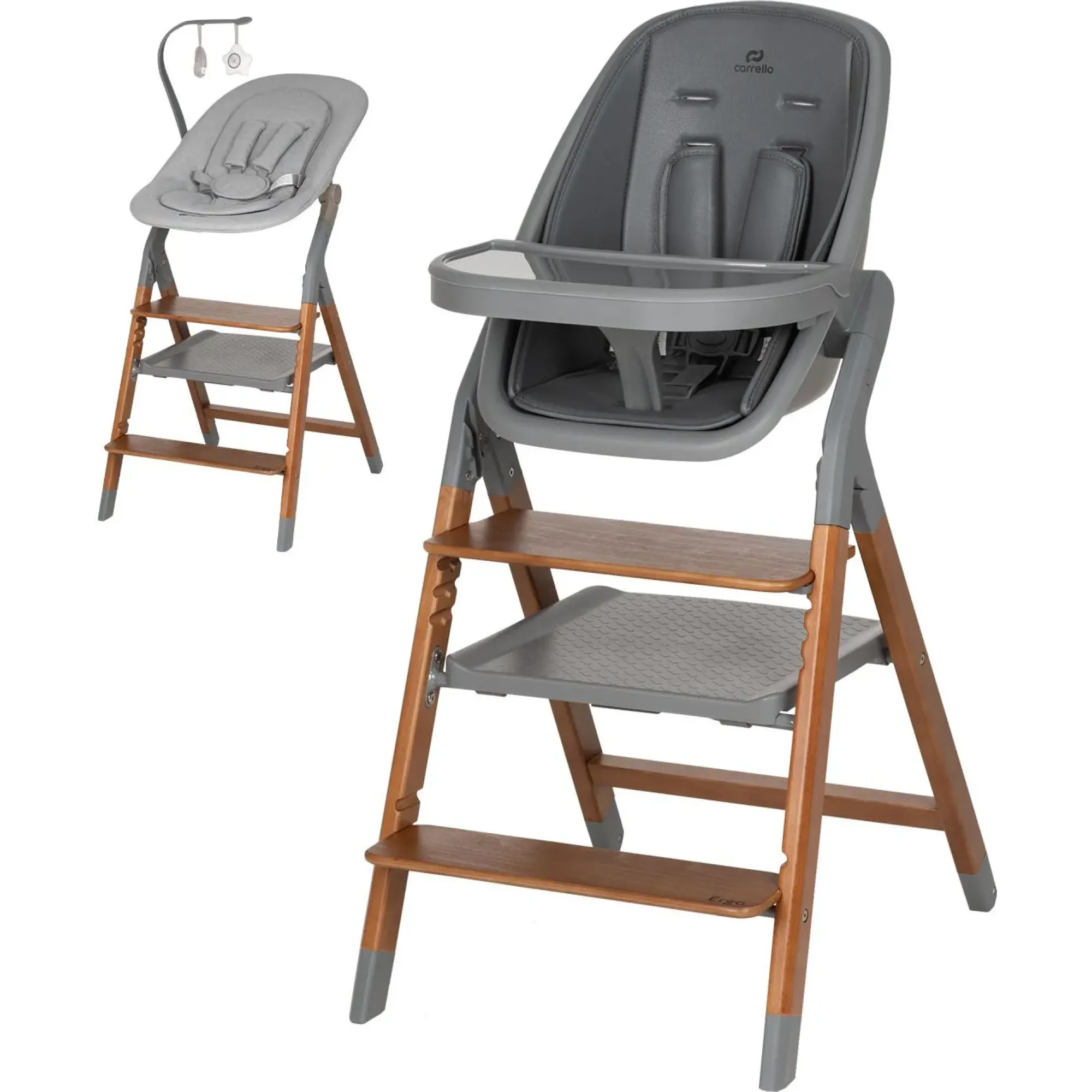 Стілець для годування Carrello Ergo CRL-16701 Night Grey