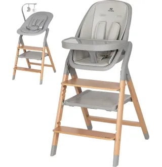 Стілець для годування Carrello Ergo CRL-16701 Nordic Grey