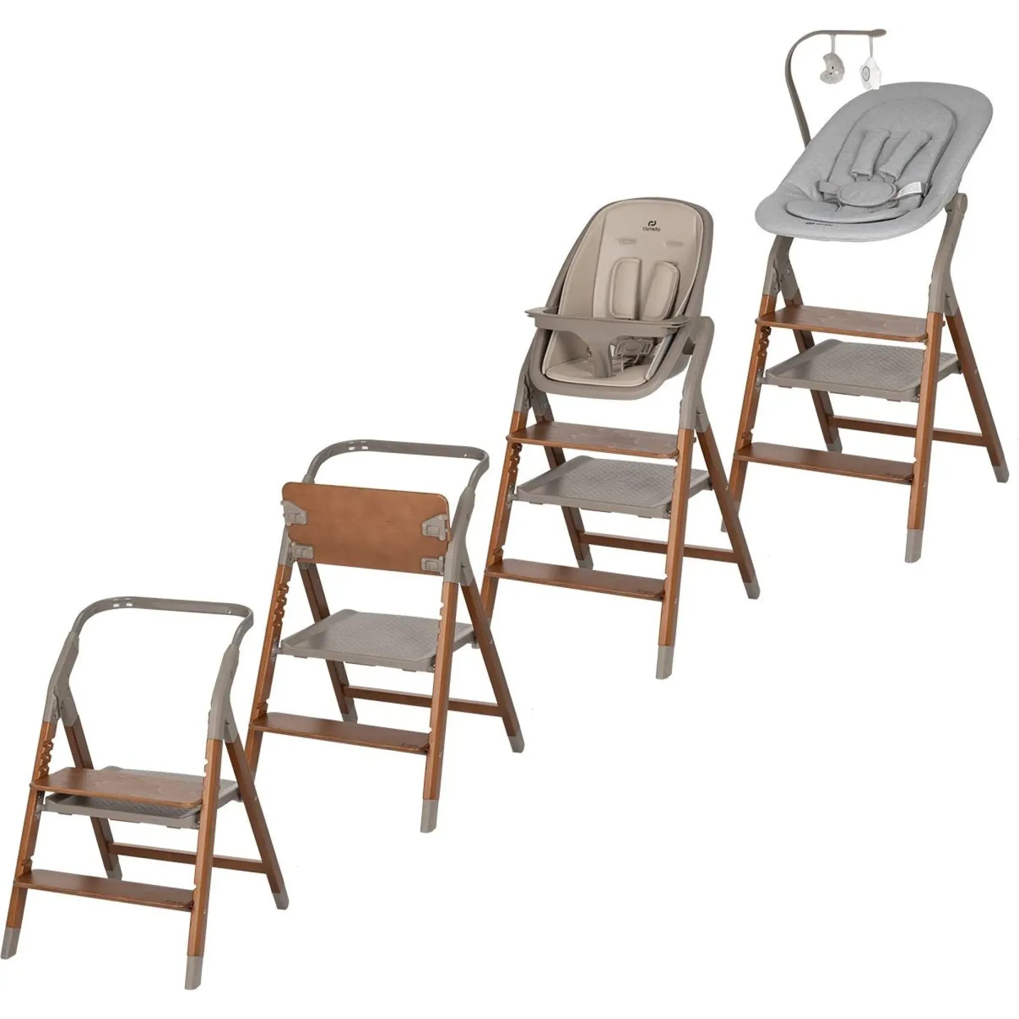 Стілець для годування Carrello Ergo CRL-16701 Shadow Beige