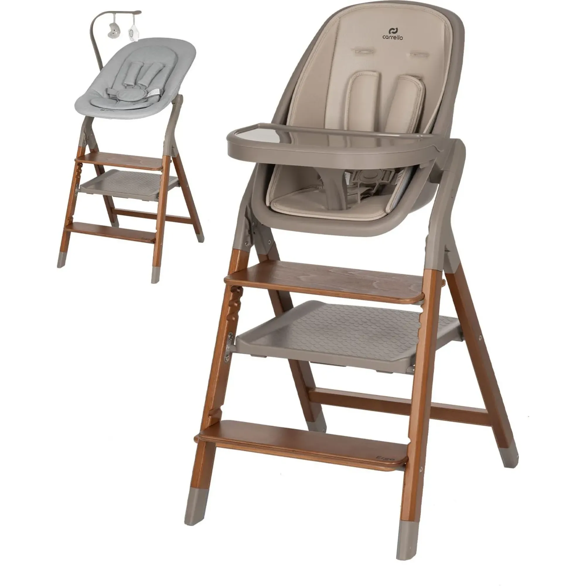 Стілець для годування Carrello Ergo CRL-16701 Shadow Beige