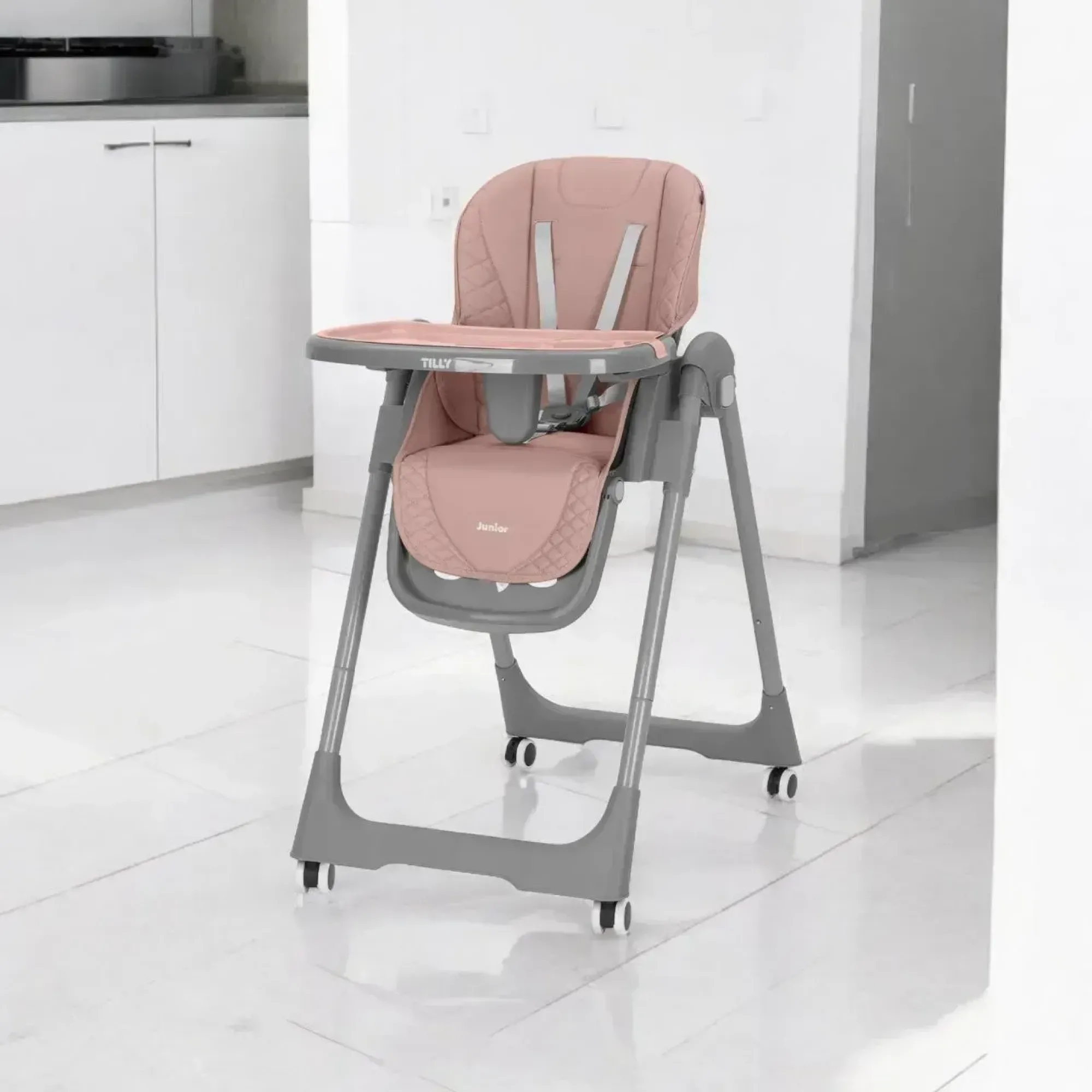 Стілець для годування Carrello Junior CRL-1412 Dark Pink