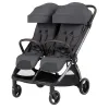 Прогулянкова коляска для двійні Carrello Link CRL-6533 Cliff Grey