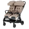 Прогулянкова коляска для двійні Carrello Link CRL-6533 Island Beige