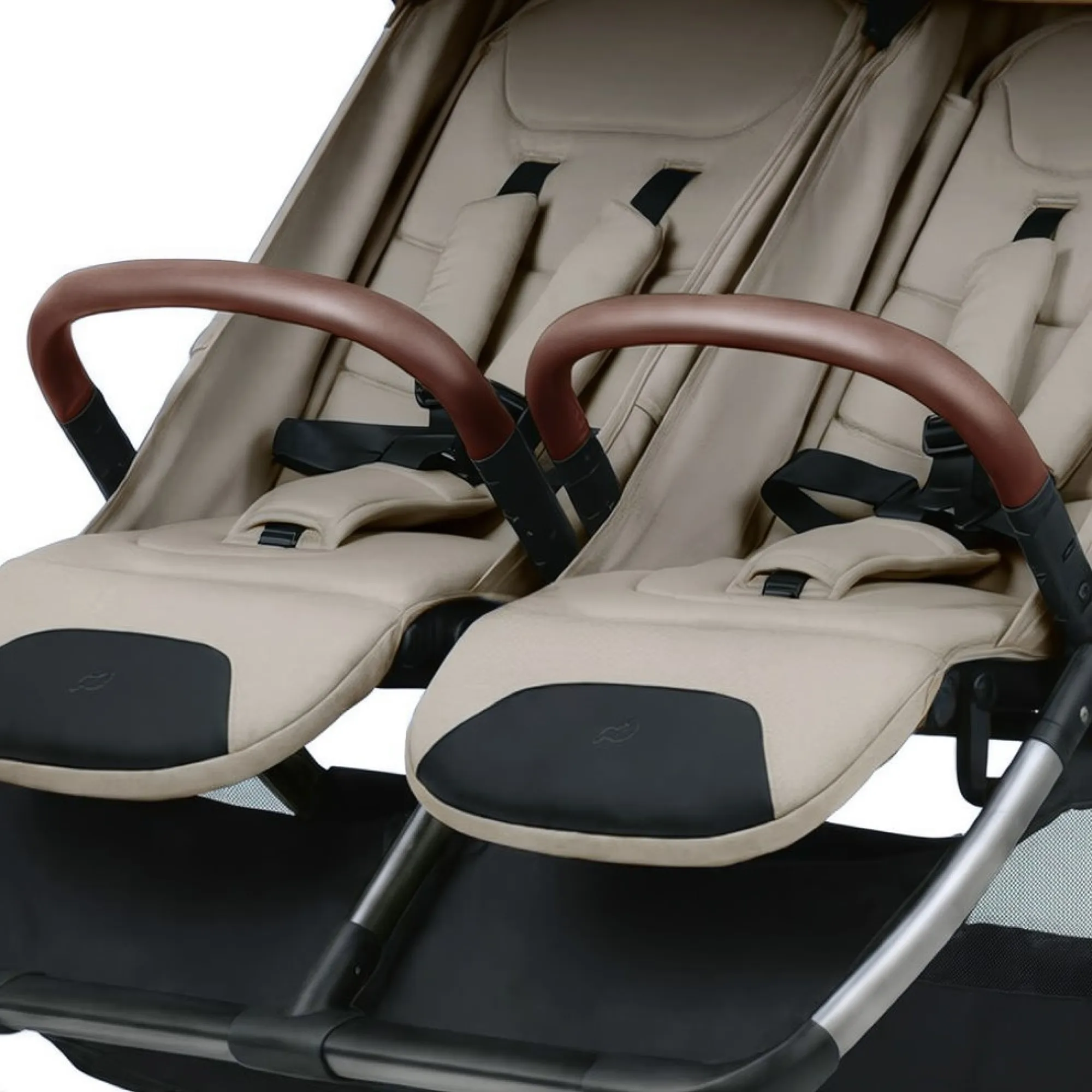 Прогулянкова коляска для двійні Carrello Link CRL-6533 Island Beige