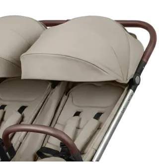 Прогулянкова коляска для двійні Carrello Link CRL-6533 Island Beige