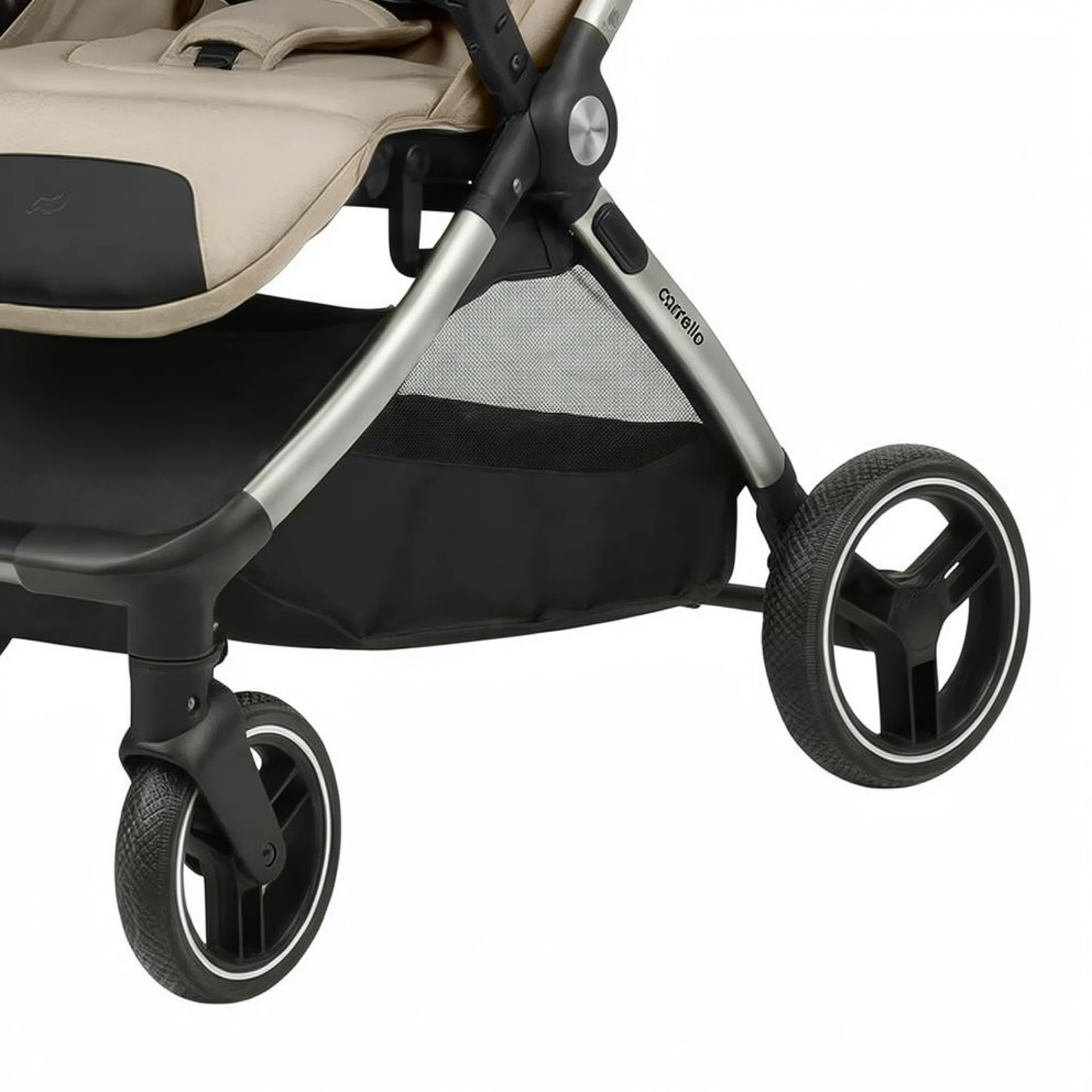 Прогулянкова коляска для двійні Carrello Link CRL-6533 Island Beige