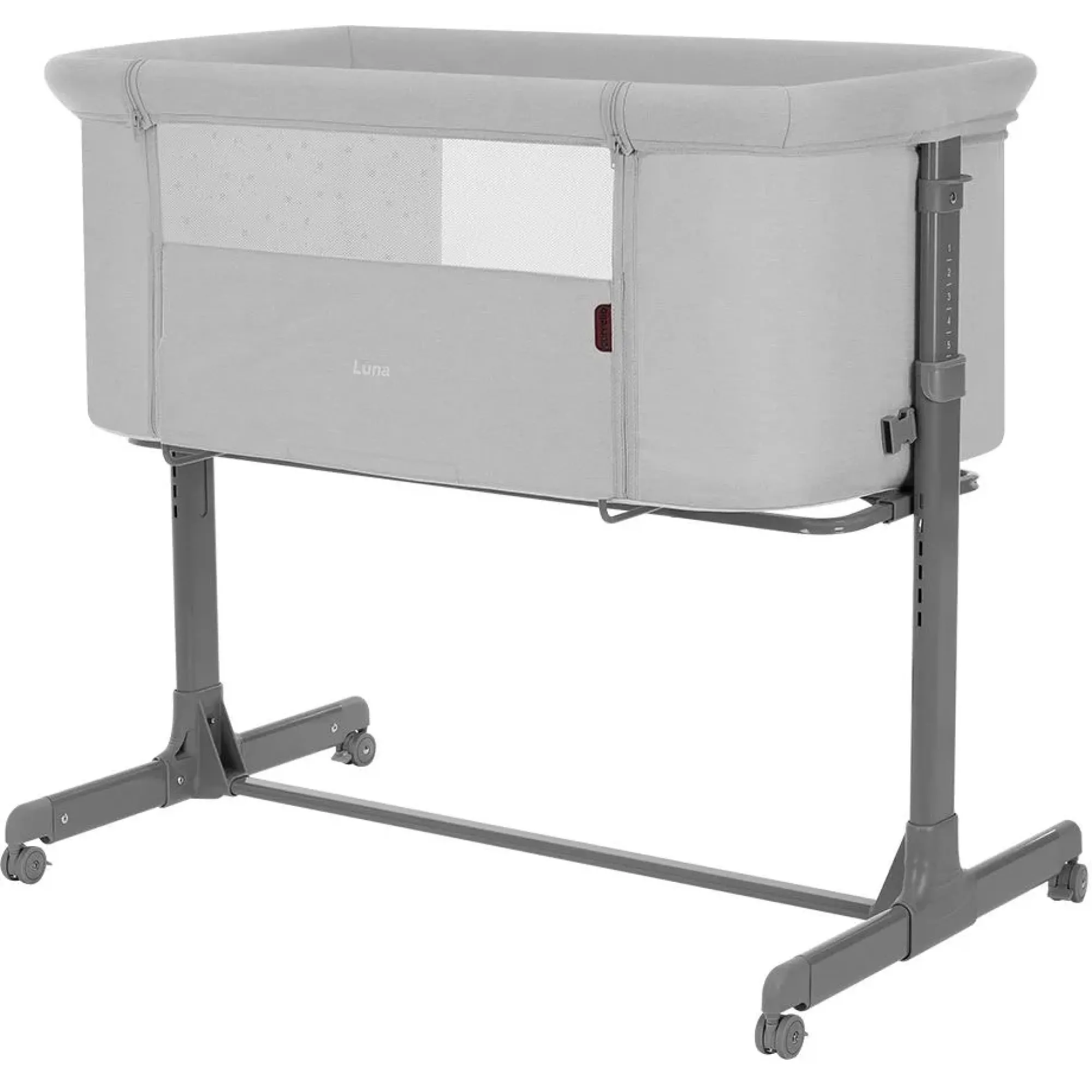 Дитяче ліжечко Carrello Luna CRL-16501 Carbon Grey