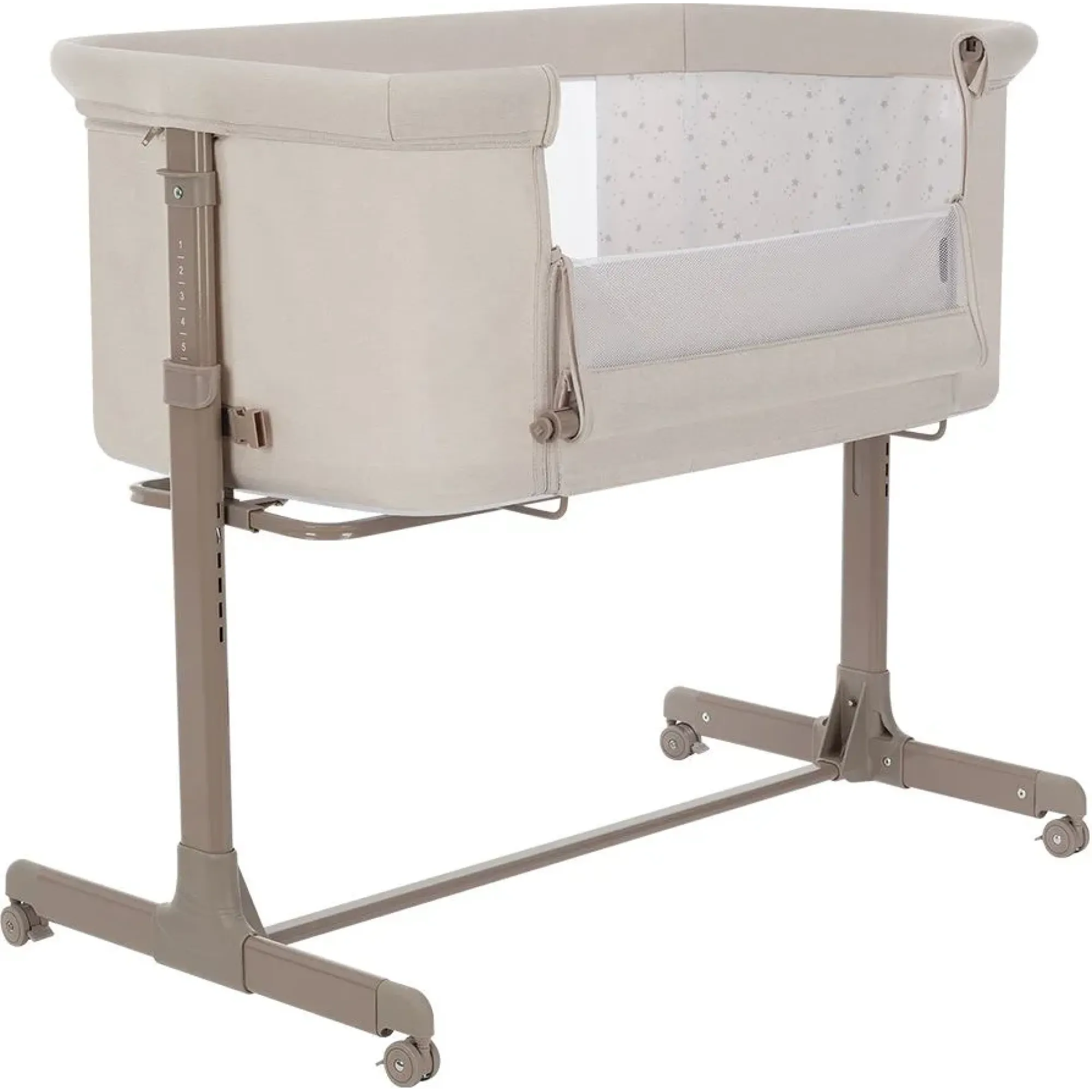 Дитяче ліжечко Carrello Luna CRL-16501 Carbon Grey