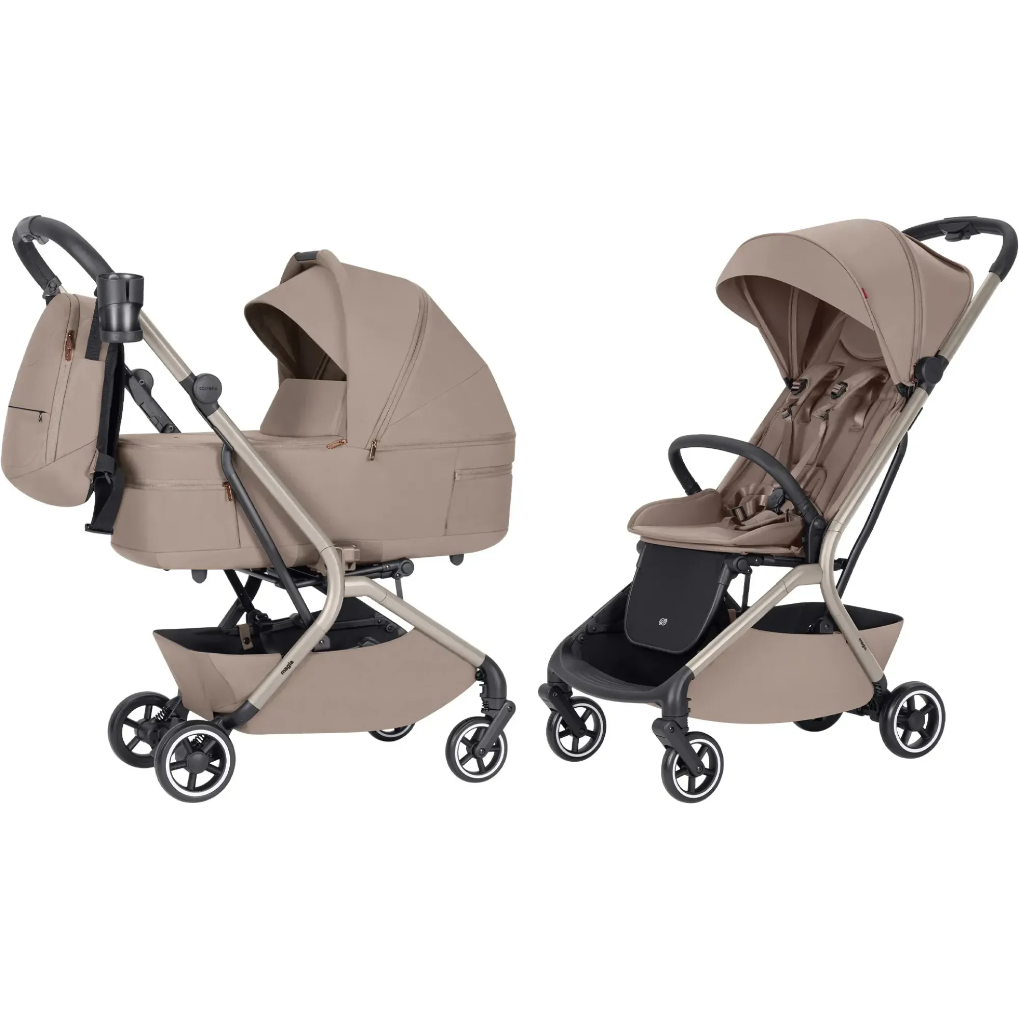 Коляска 2в1 Carrello Magia CRL-6555 2025 Spice Beige