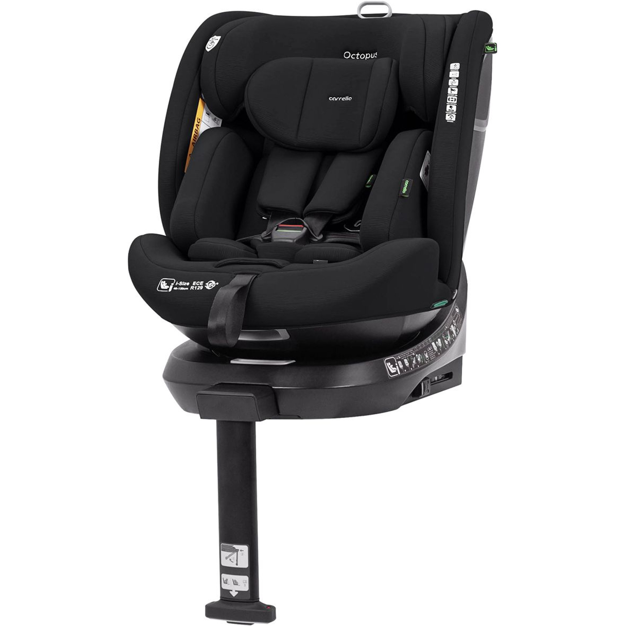Автокрісло Carrello Octopus CRL-16002 Midnight Black i-Size