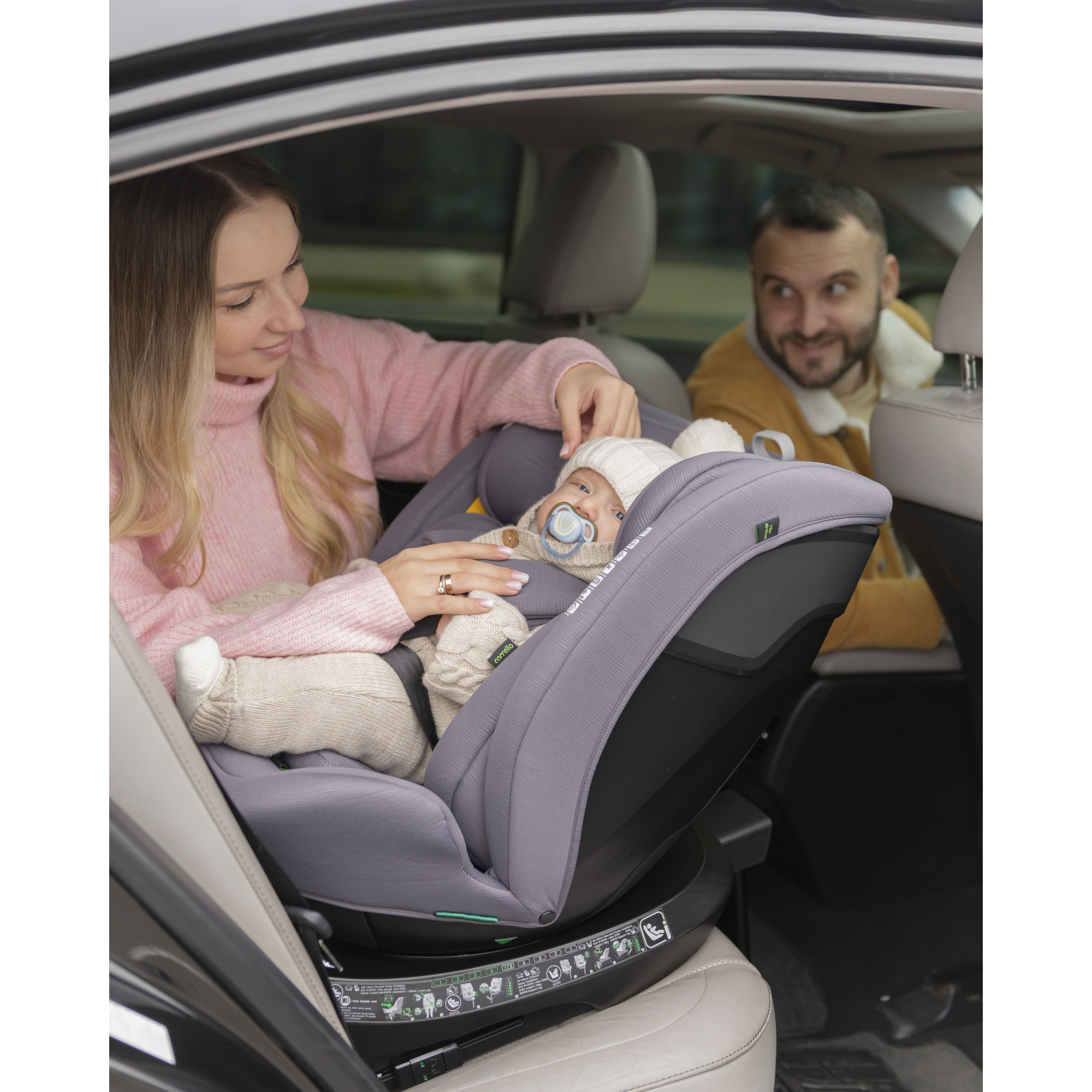 Автокрісло Carrello Octopus CRL-16002 Sandstone Beige i-Size