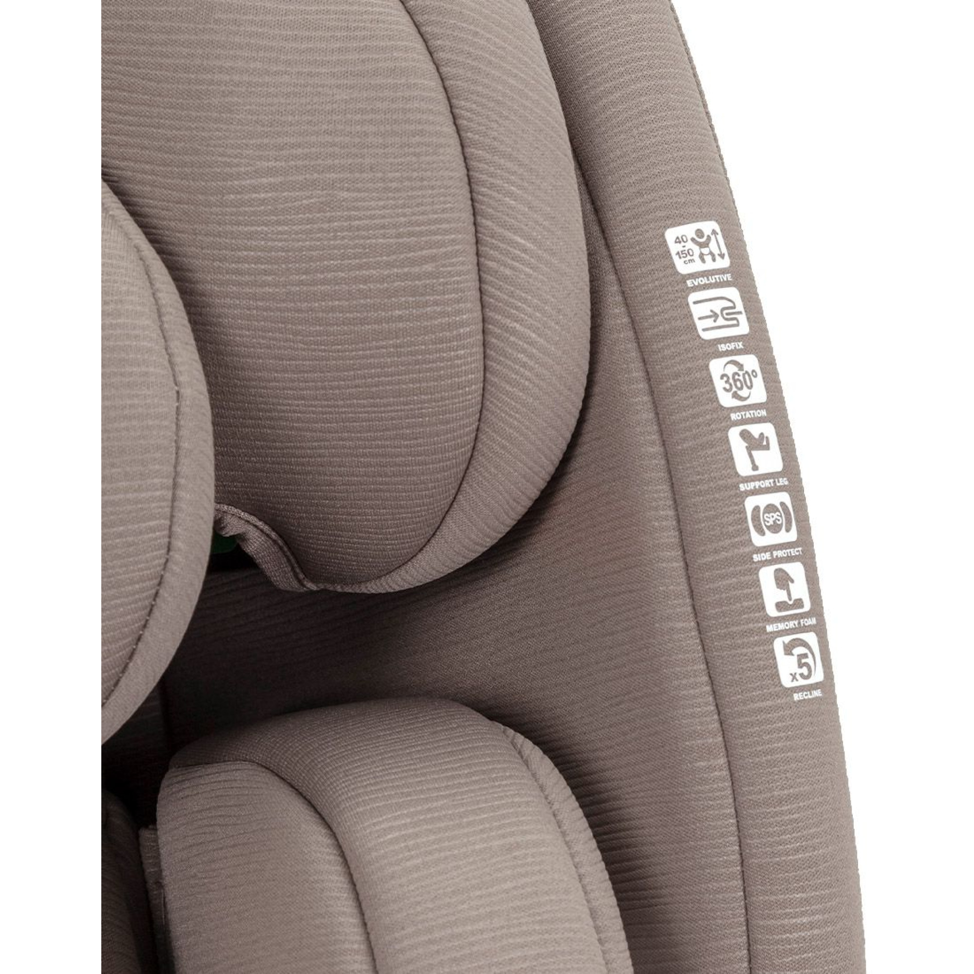 Автокрісло Carrello Octopus CRL-16002 Sandstone Beige i-Size