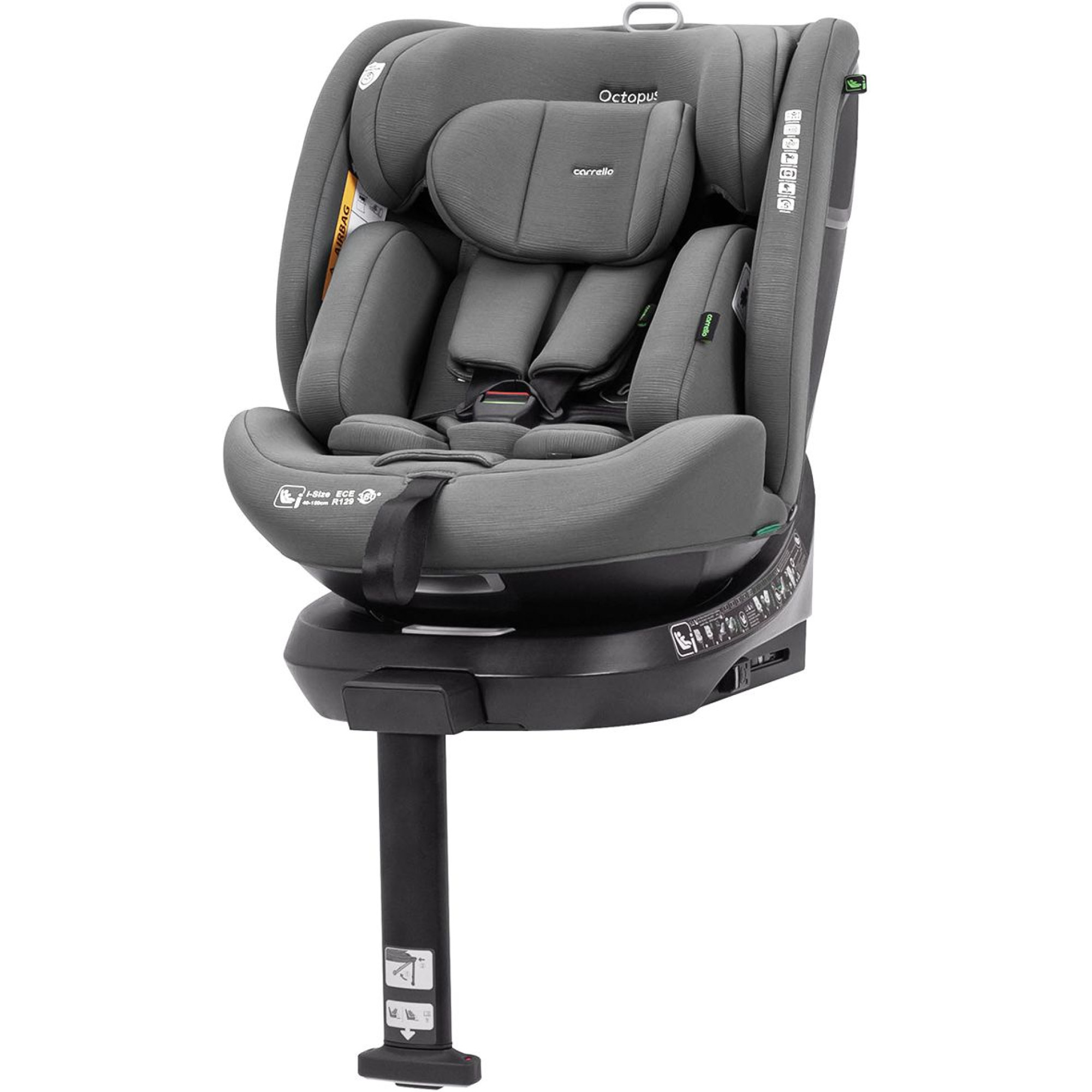 Автокрісло Carrello Octopus CRL-16002 Seashell Grey i-Size