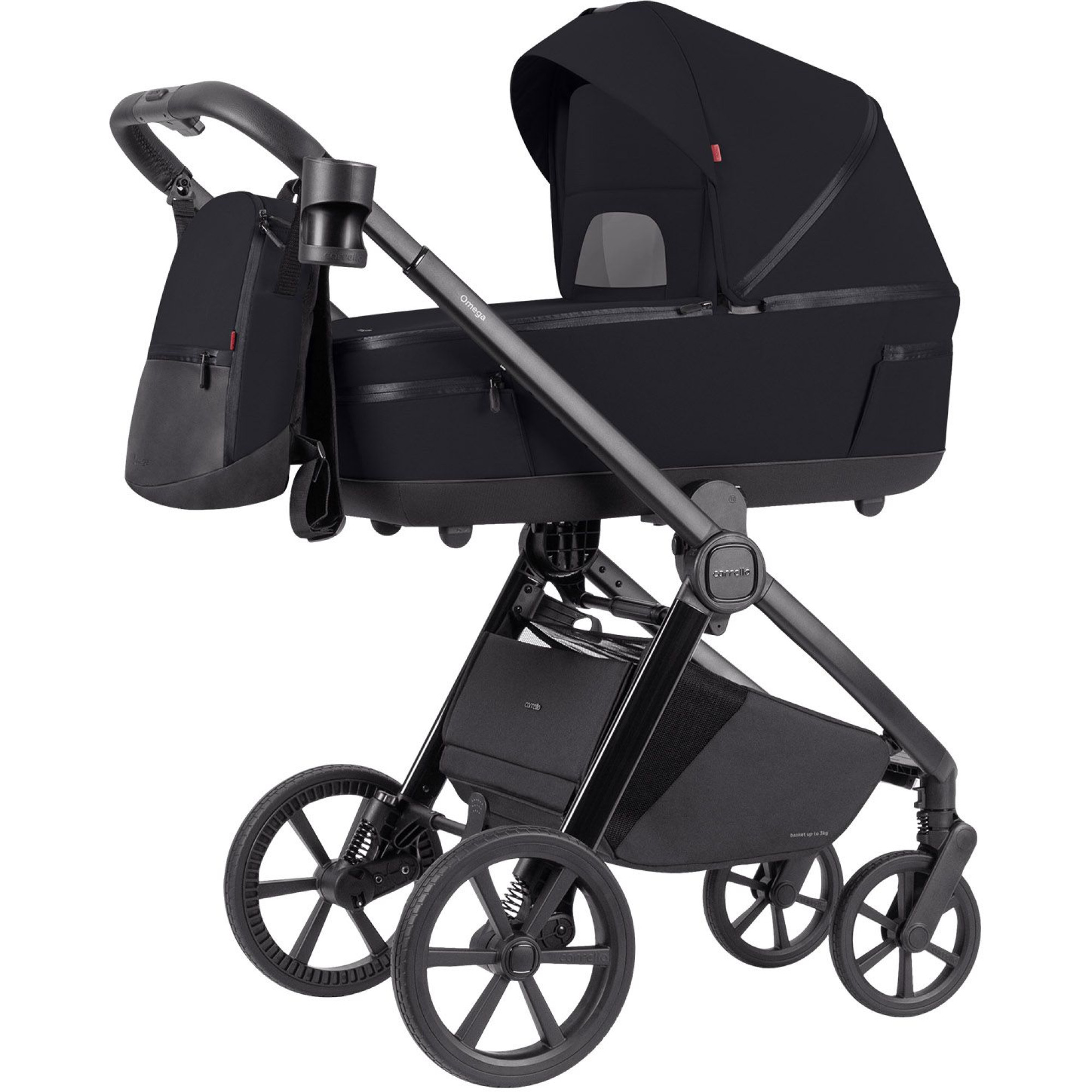 Коляска 2в1 Carrello Omega+ CRL-6540 Cosmo Black