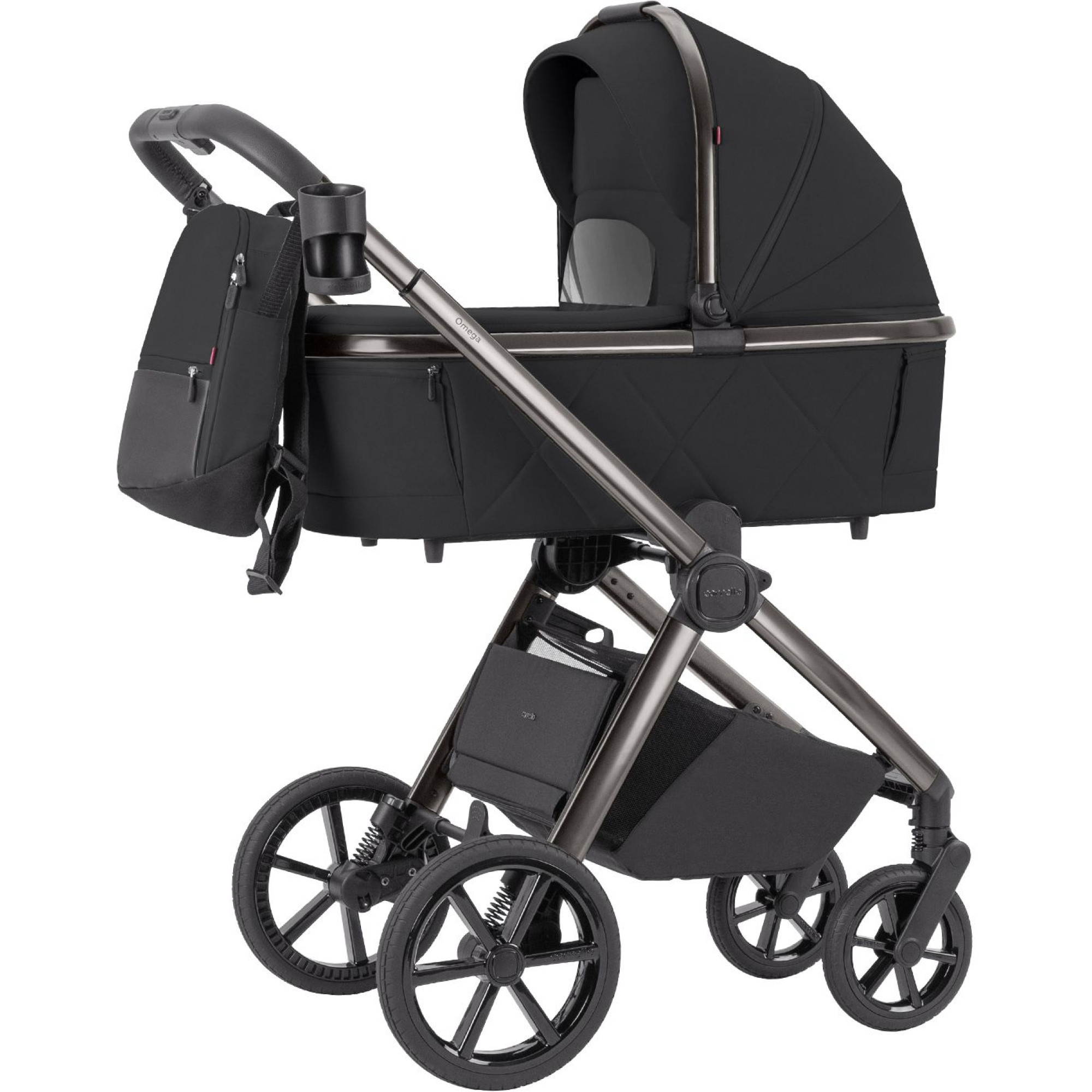 Коляска 2в1 Carrello Omega CRL-6530 Absolute Black